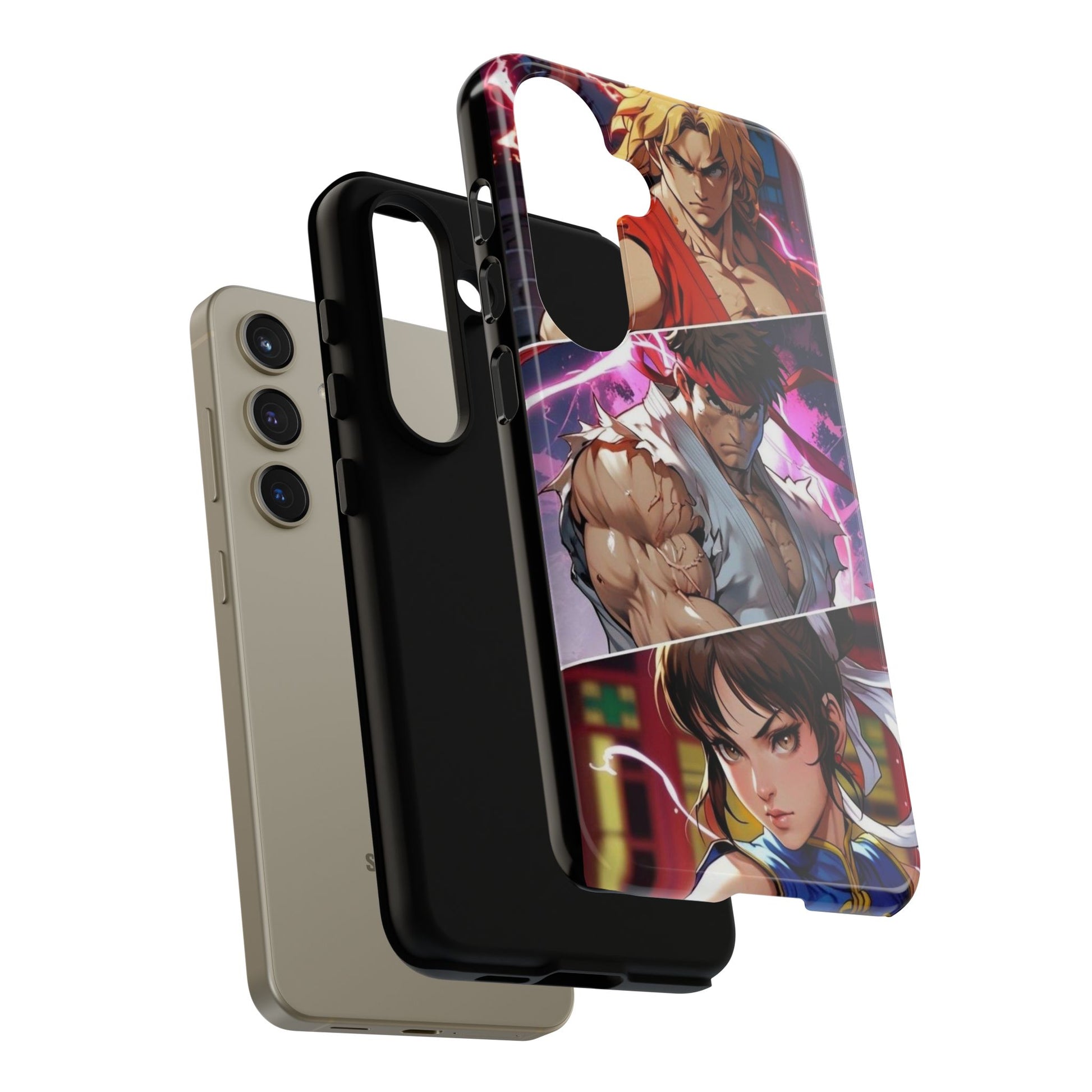 Street Fighter Gamer Theme Tough Cases for iPhones, Samsung, and Pixel