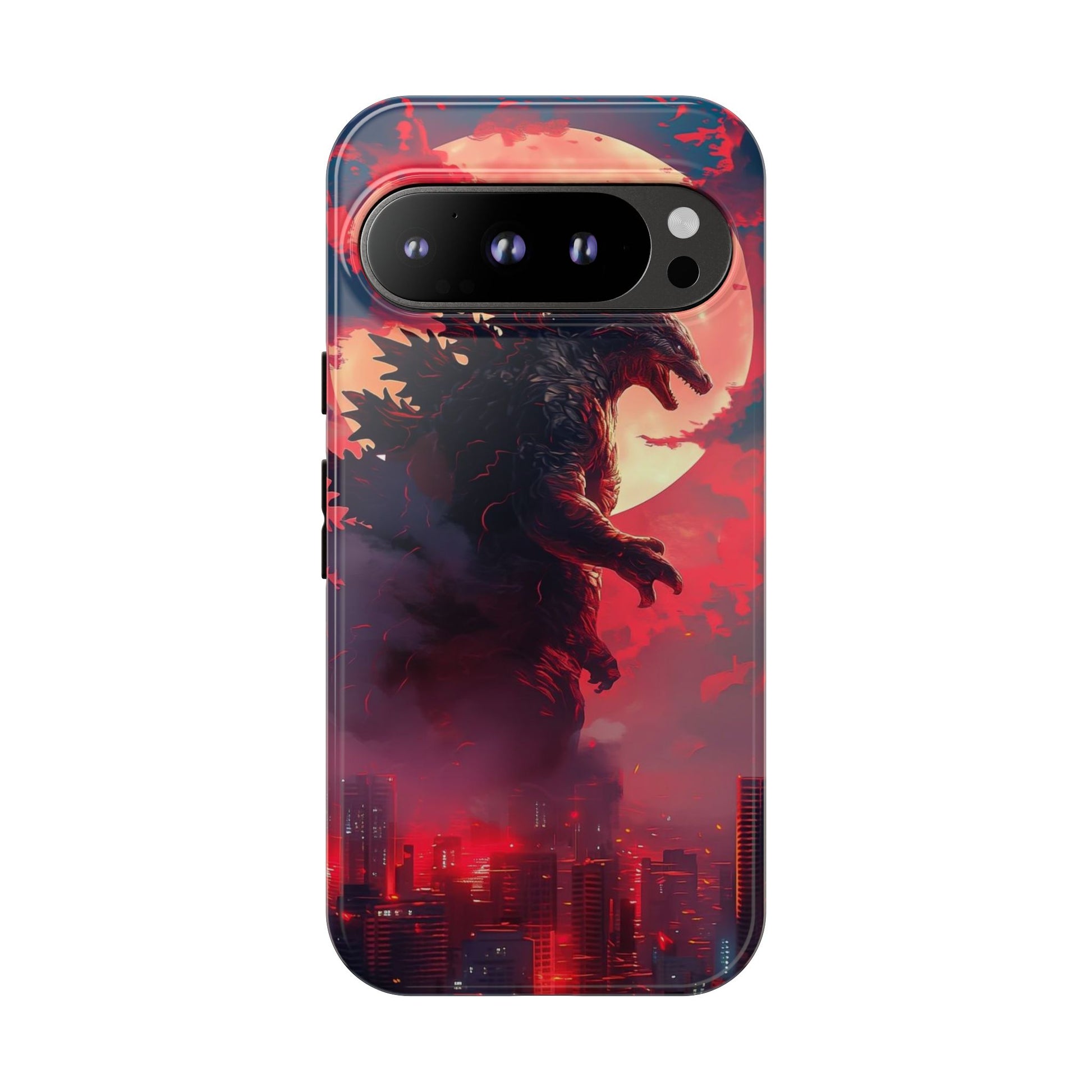 King of Monsters Godzilla Tough Phone Cases for iPhones, Samsung, and Pixel