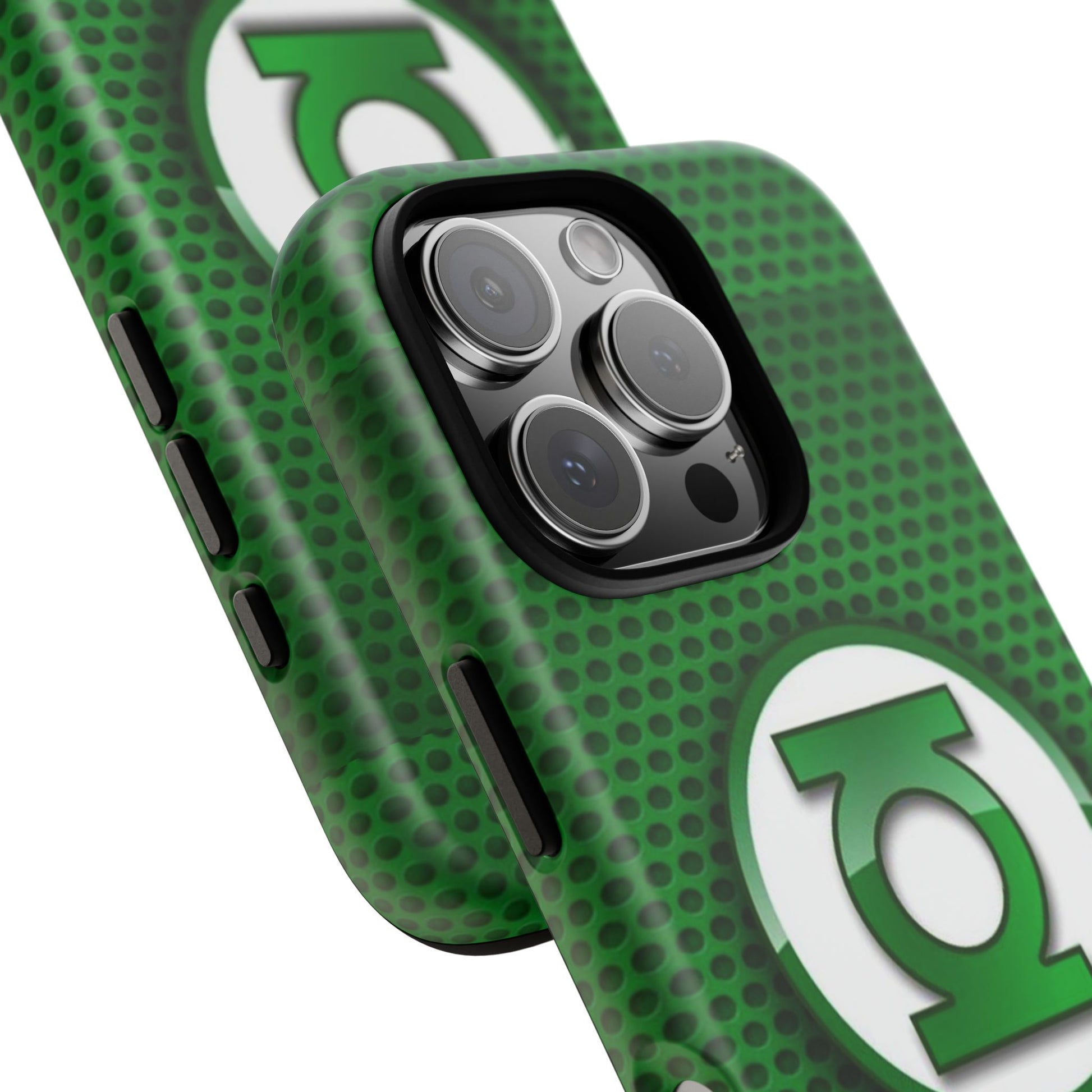 Green Lantern Logo Phone Case, Tough Cases, DC Case for iPhones, Samsung, and Pixel