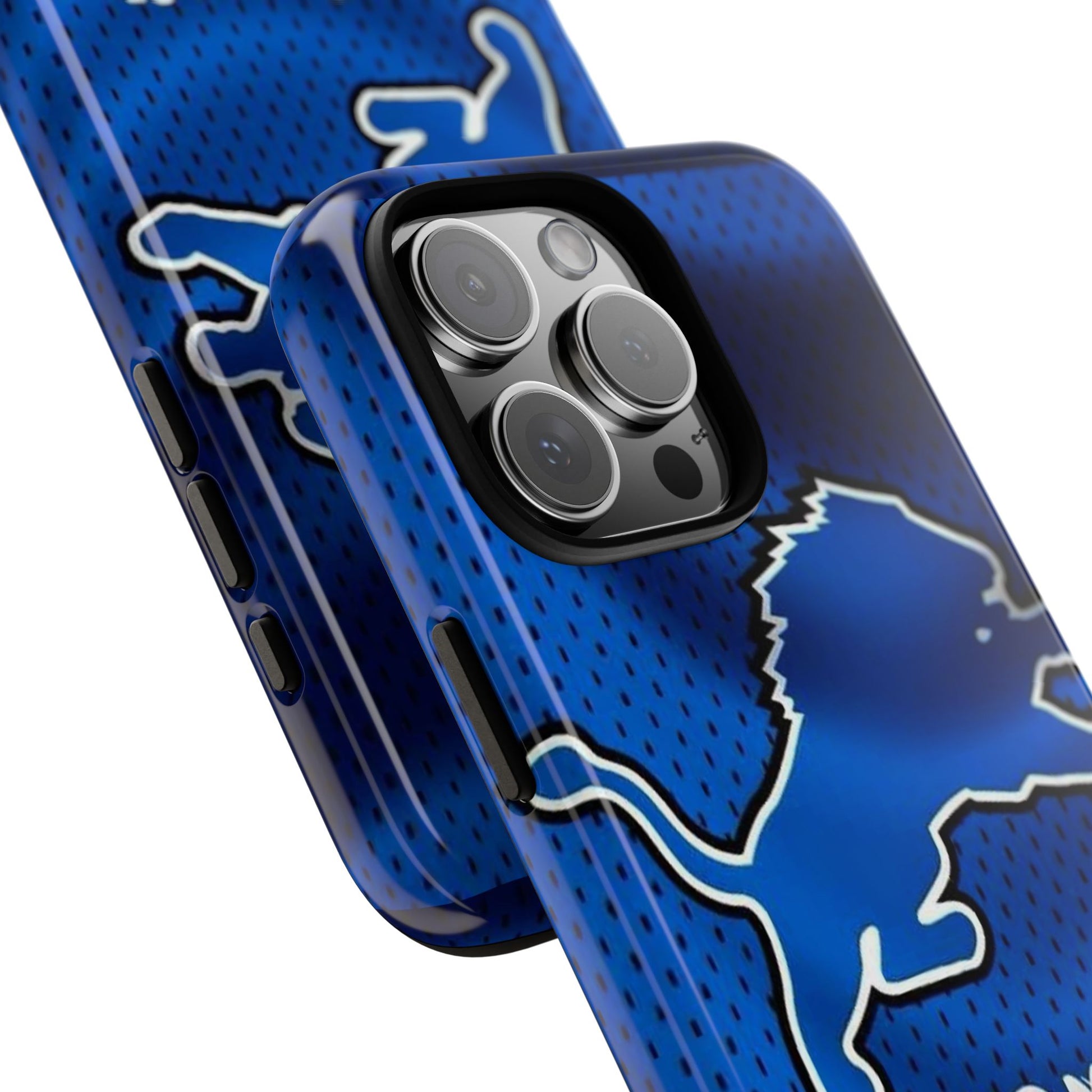 Detroit Lions Football Jersey Phone Case, Tough Cases for iPhones, Samsung, and Pixel