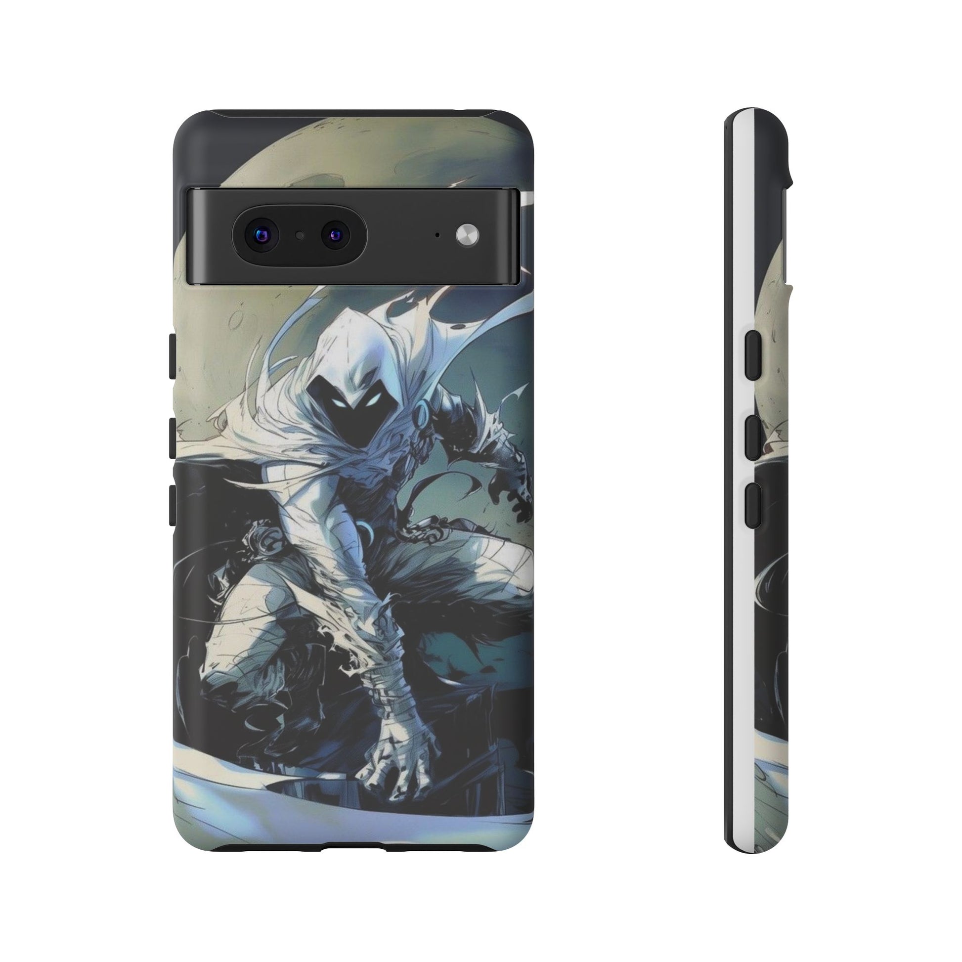 Moon Knight Tough Cases for iPhones, Samsung, and Pixel