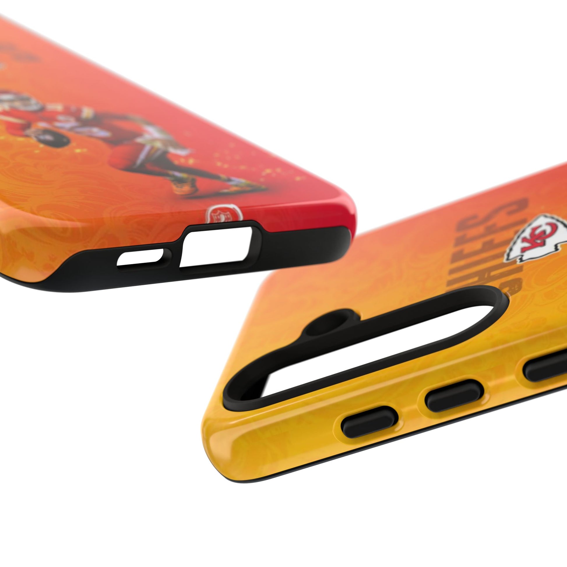 Kansas City Chiefs Patrick Mahomes Football Tough Cases for iPhones, Samsung, and Pixel