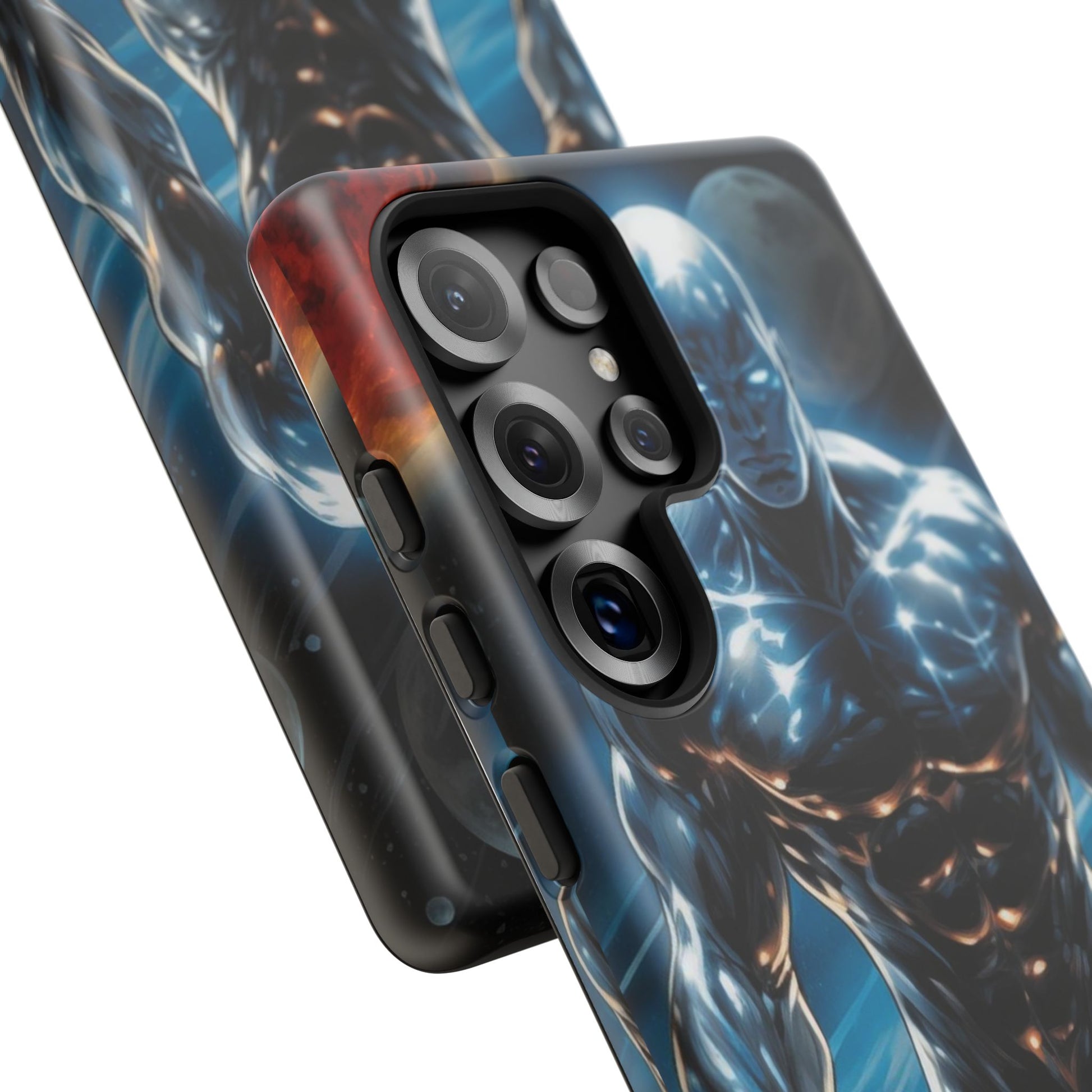 The Silver Surfer Comic Art Phone Case, Tough Cases for iPhones, Samsung, and Pixel