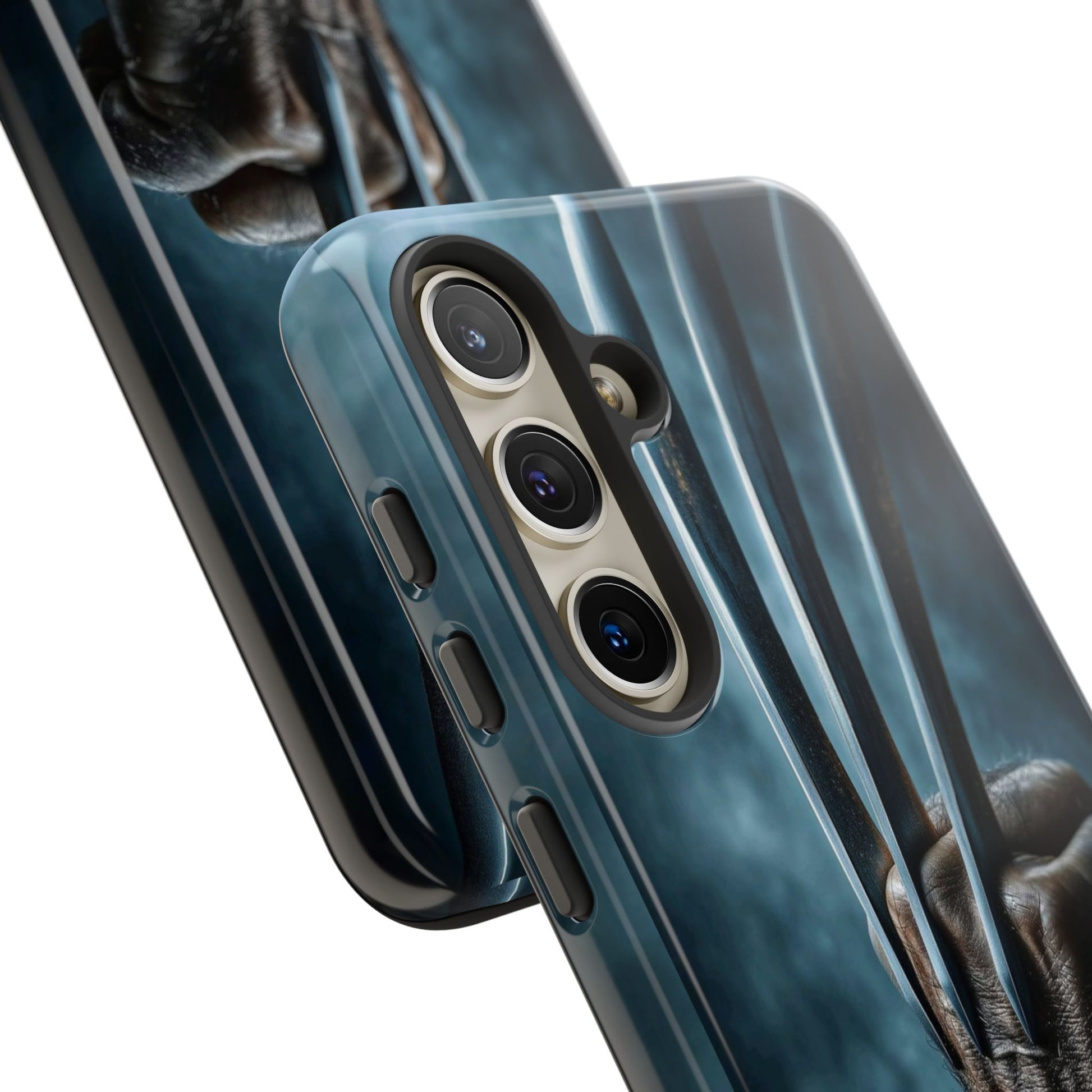 Logan's Claws Wolverine Tough Cases for iPhones, Samsung, and Pixel
