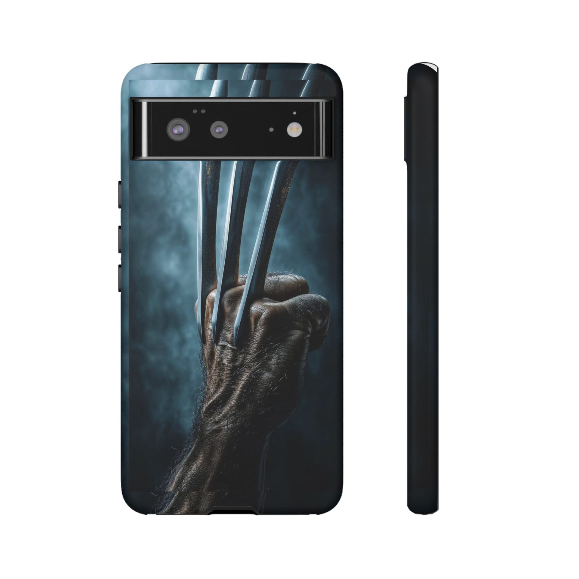 Logan's Claws Wolverine Tough Cases for iPhones, Samsung, and Pixel