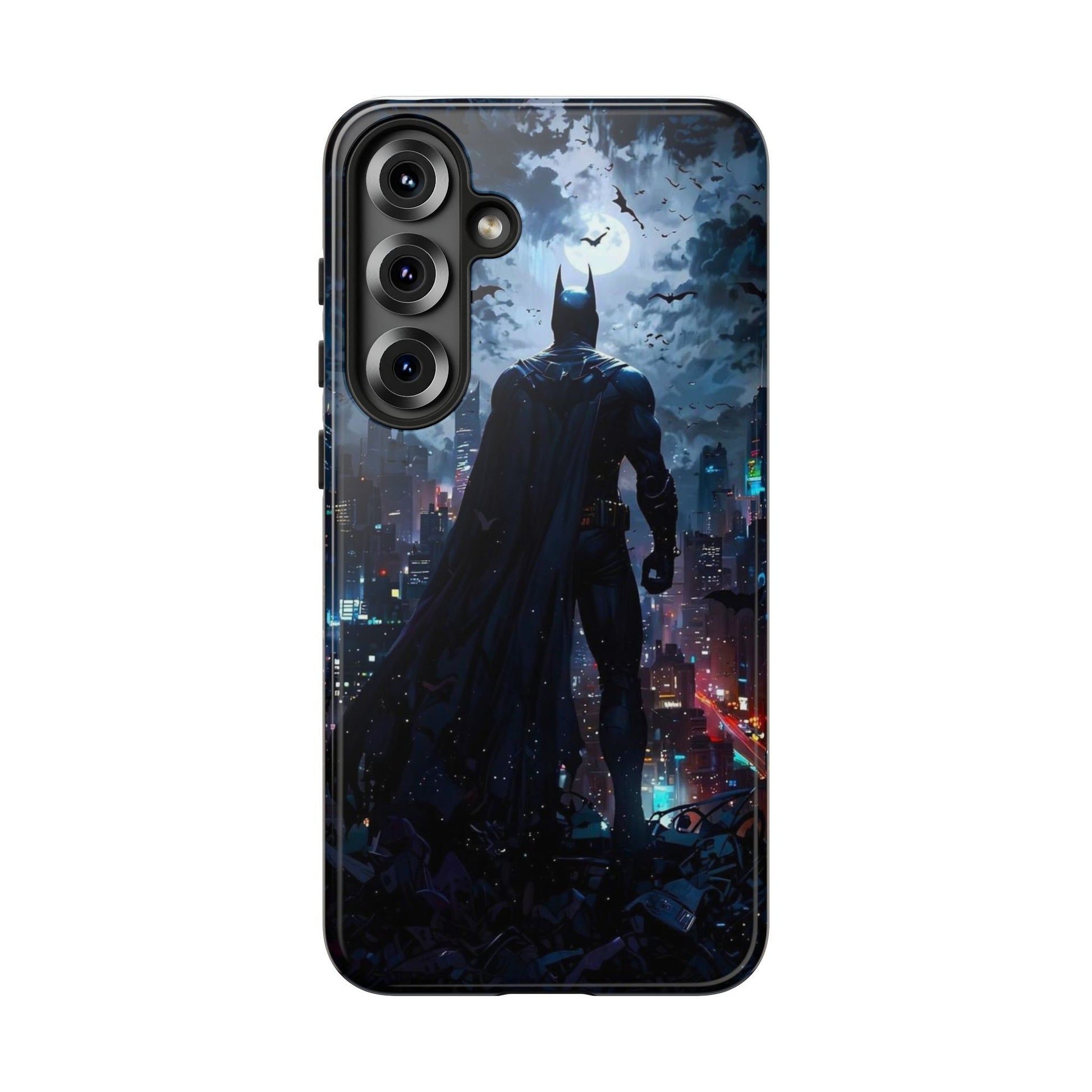 Gotham City Batman Tough Cases for iPhones, Samsung, and Pixel