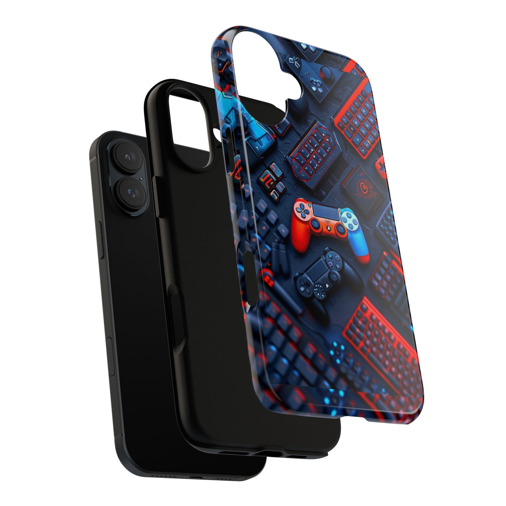 Gamer Themed Controllers Tough Cases for iPhones, Samsung, and Pixel