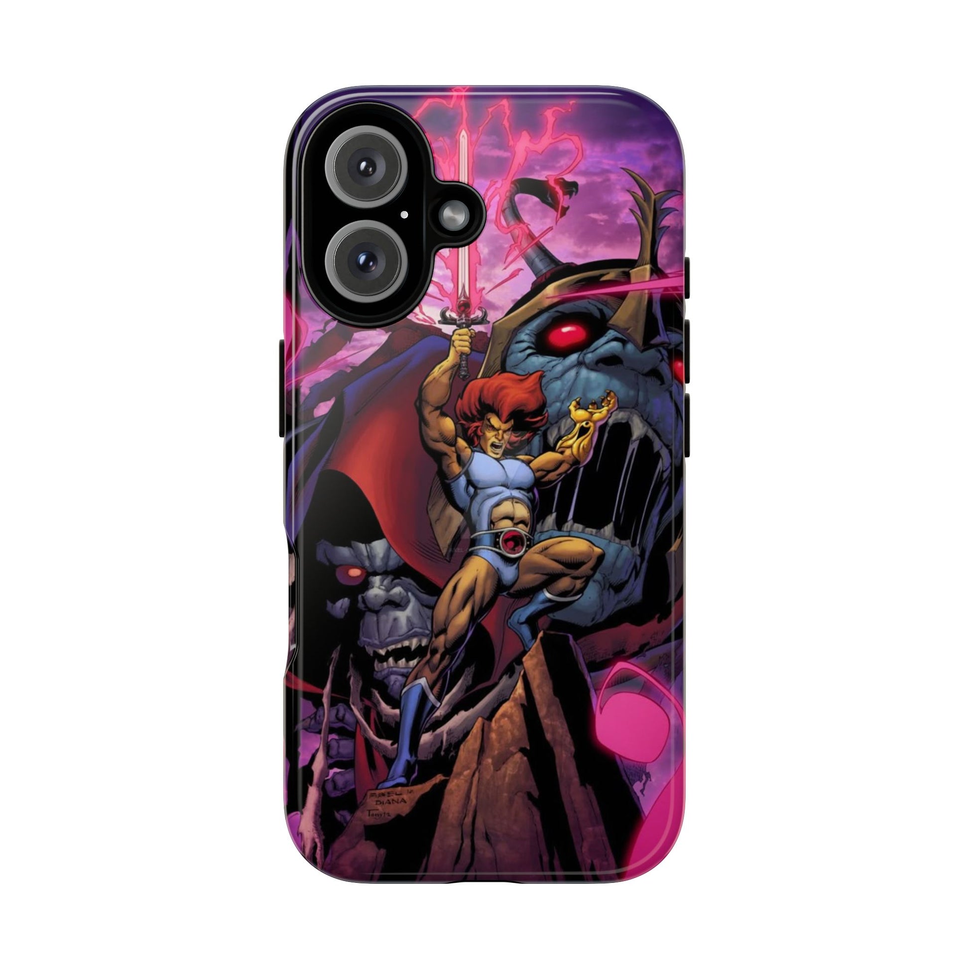 Thundercats Lion O x Mumra Tough Cases for iPhones, Samsung, and Pixel