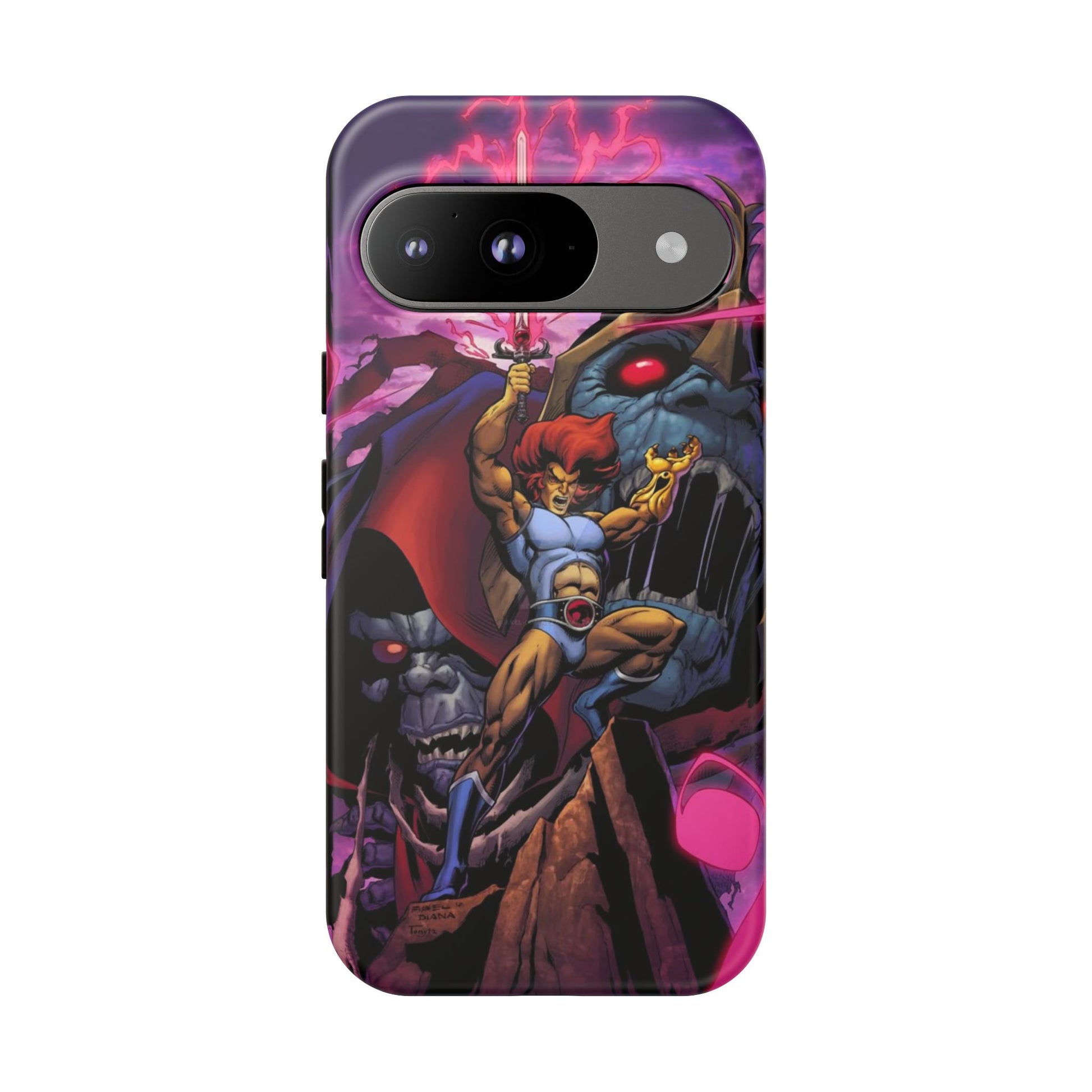 Thundercats Lion O x Mumra Tough Cases for iPhones, Samsung, and Pixel
