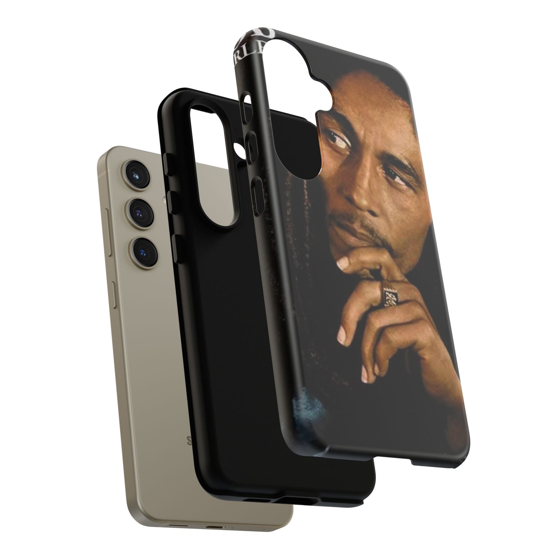 Marley Reggae Tough Cases for iPhones, Samsung, and Pixel
