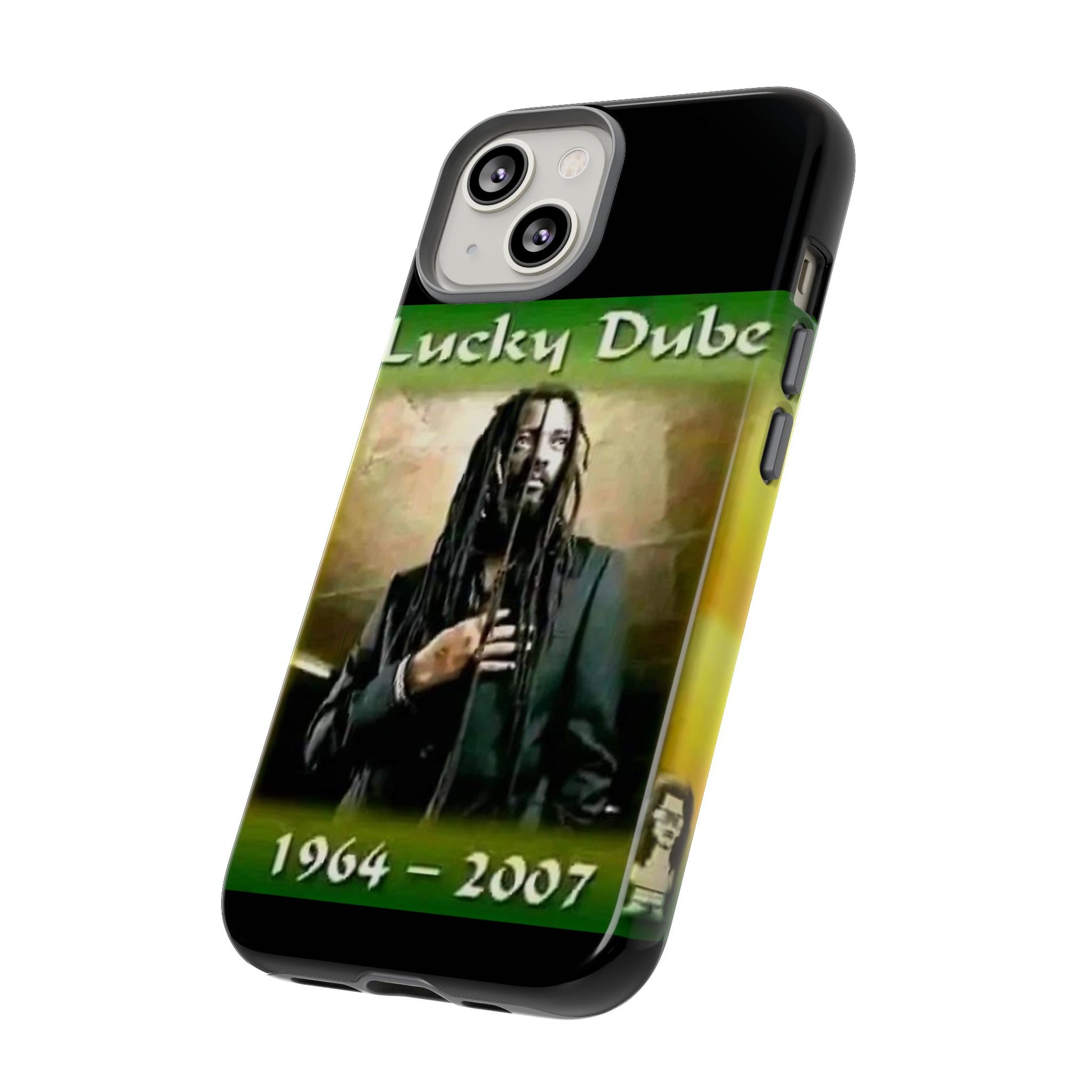 Lucky Dube Tough Cases for iPhones, Samsung, and Pixel
