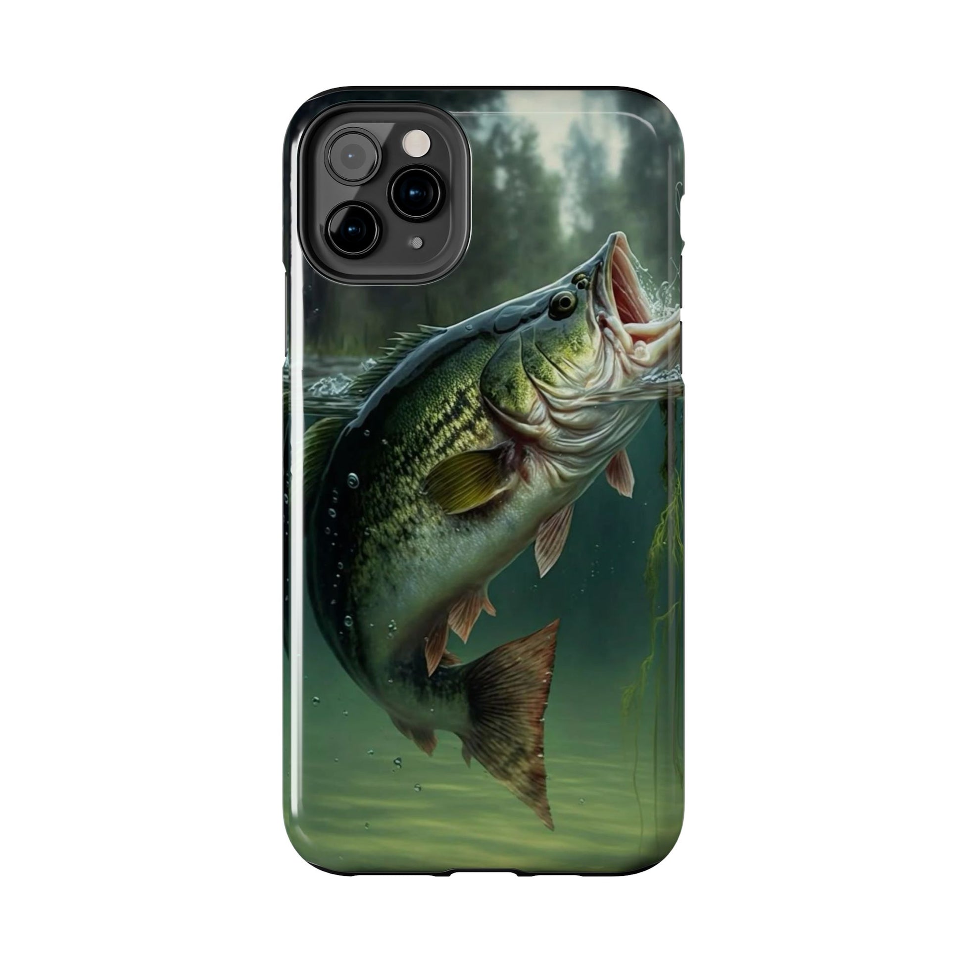 Large Mouth Bass Theme Phone Cases for iPhones & Samsung Phones