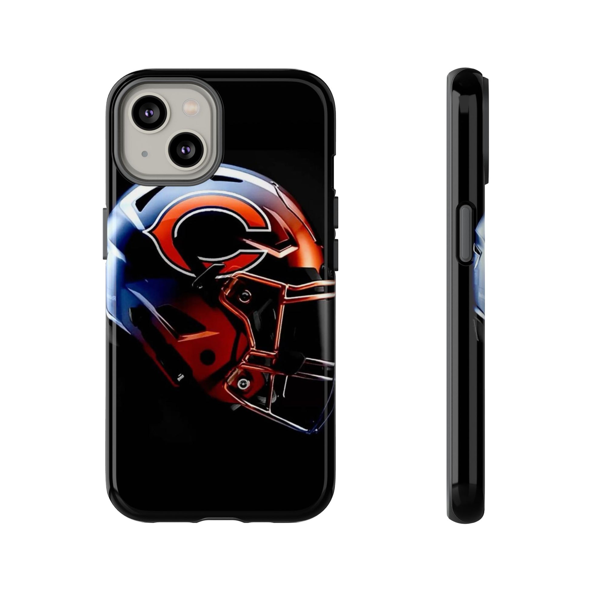 Football Helmet Chicago Bears Phone Case, Tough Cases for iPhones, Samsung, and Pixel