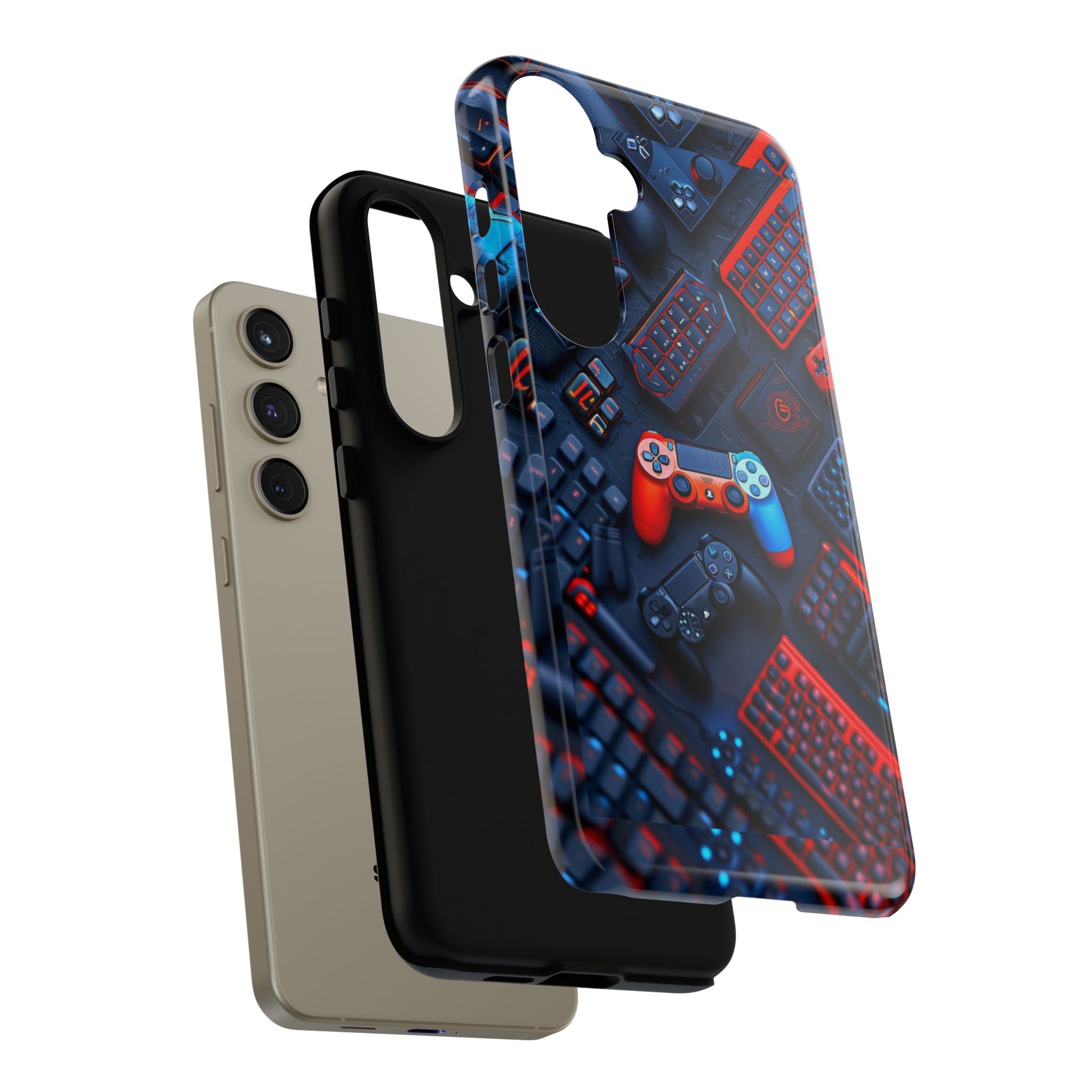 Gamer Themed Controllers Tough Cases for iPhones, Samsung, and Pixel