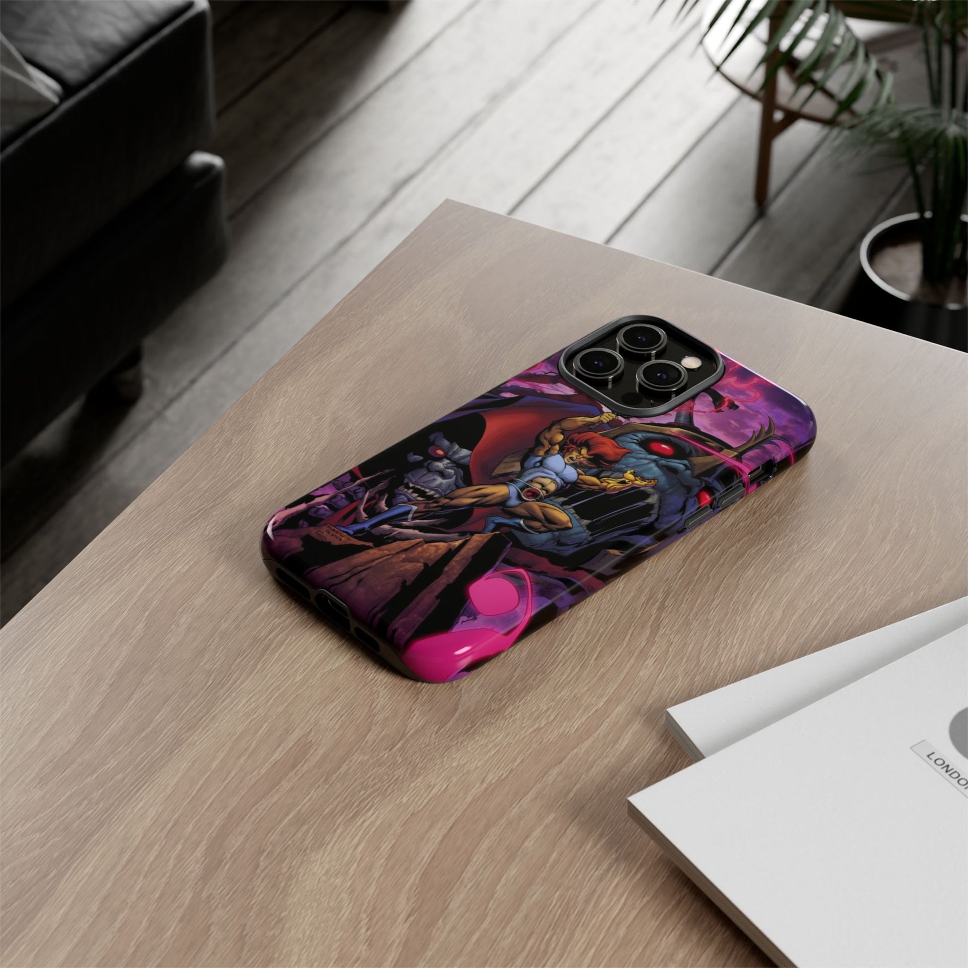 Thundercats Lion O x Mumra Tough Cases for iPhones, Samsung, and Pixel