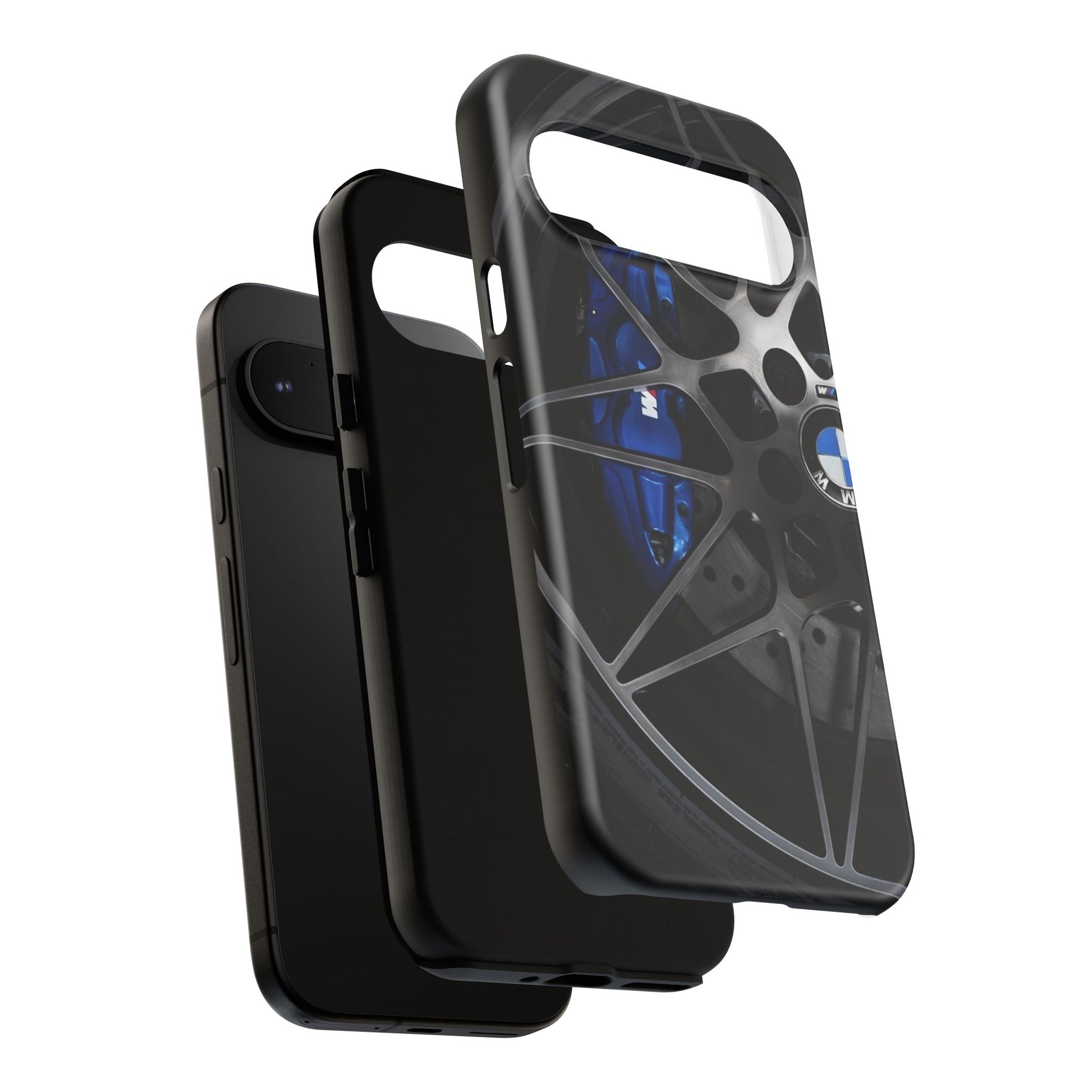 BMW M3 Racing Wheels Tough Cases for iPhones, Samsung, and Pixel