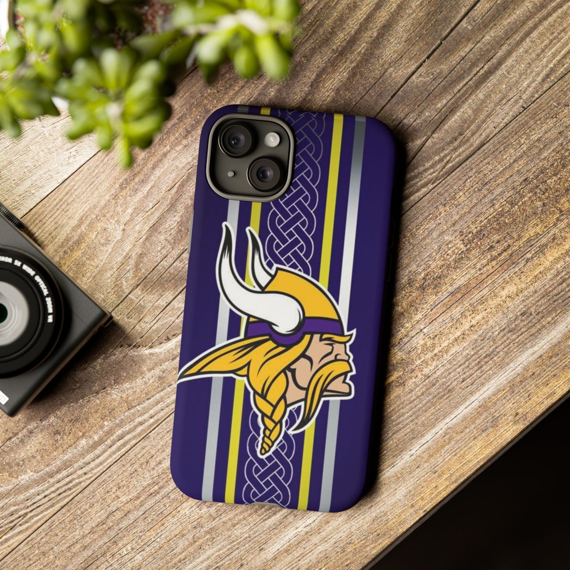 Minnesota Vikings logo Phone Case, Tough Cases for iPhones, Samsung, and Pixel