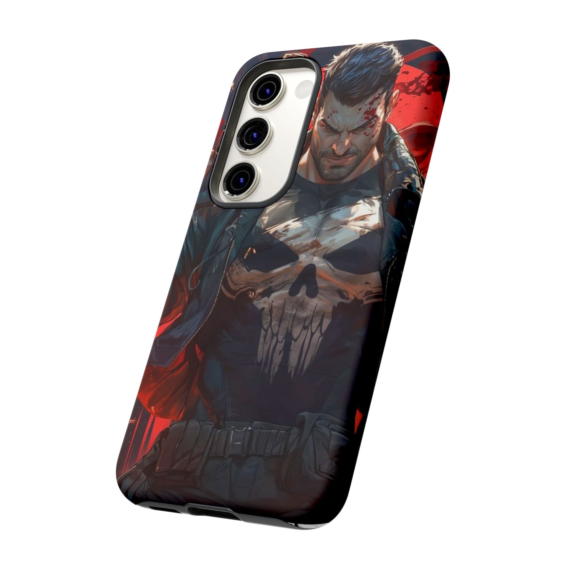 Punisher Tough Cases for iPhones, Samsung, and Pixel