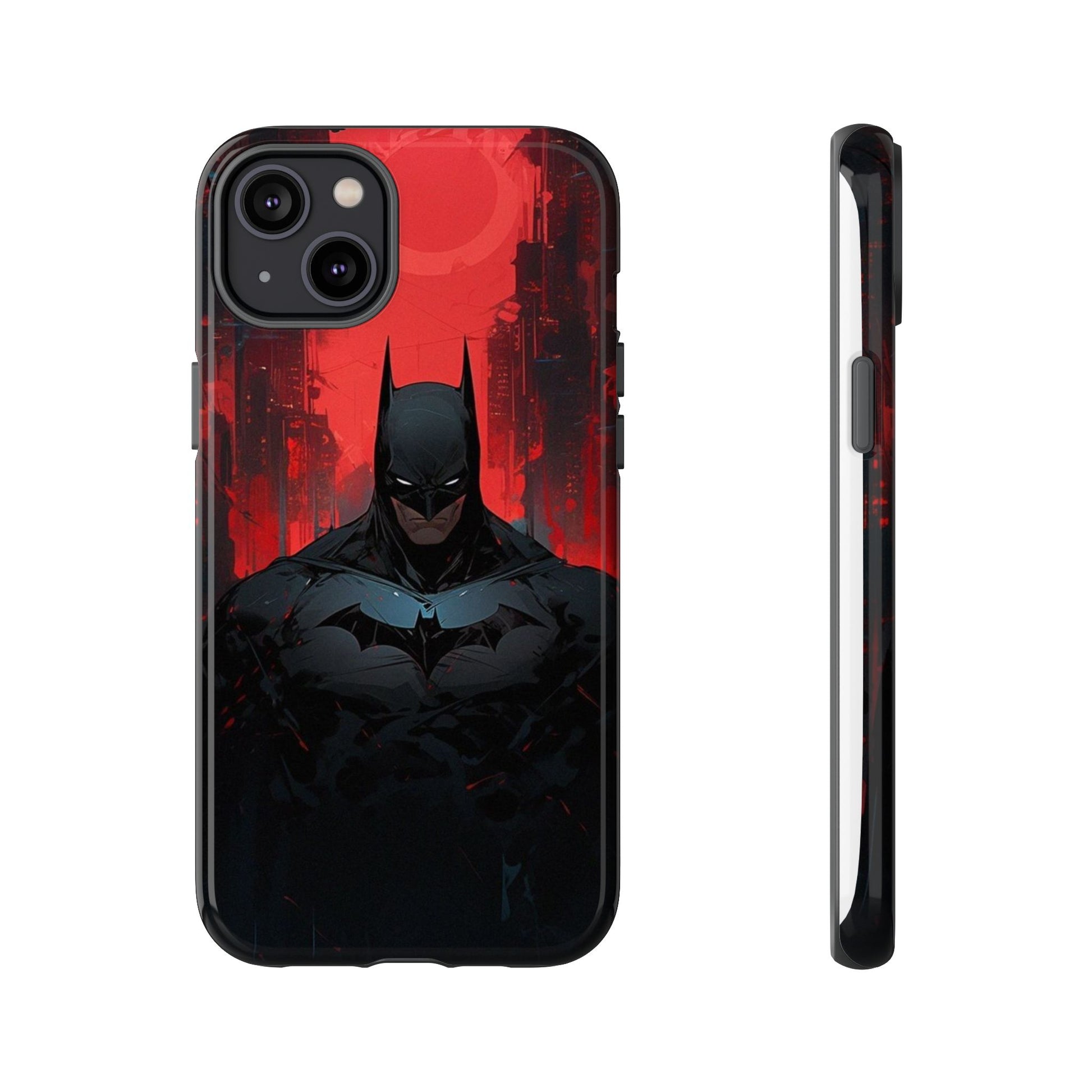 The Dark Knight Batman Tough Cases for iPhones, Samsung, and Pixel