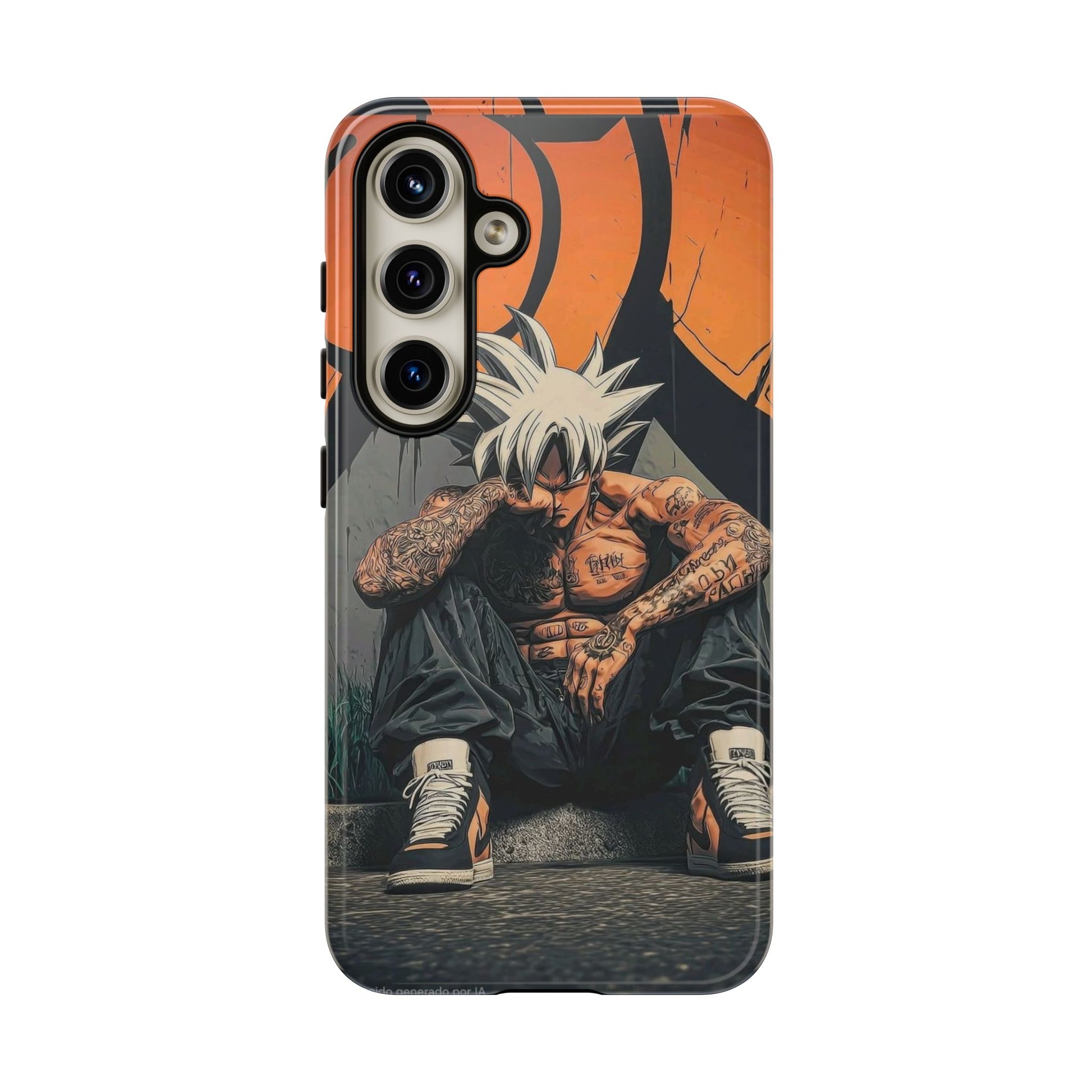 Anime DBZ Thug Tough Cases for iPhones, Samsung, and Pixel