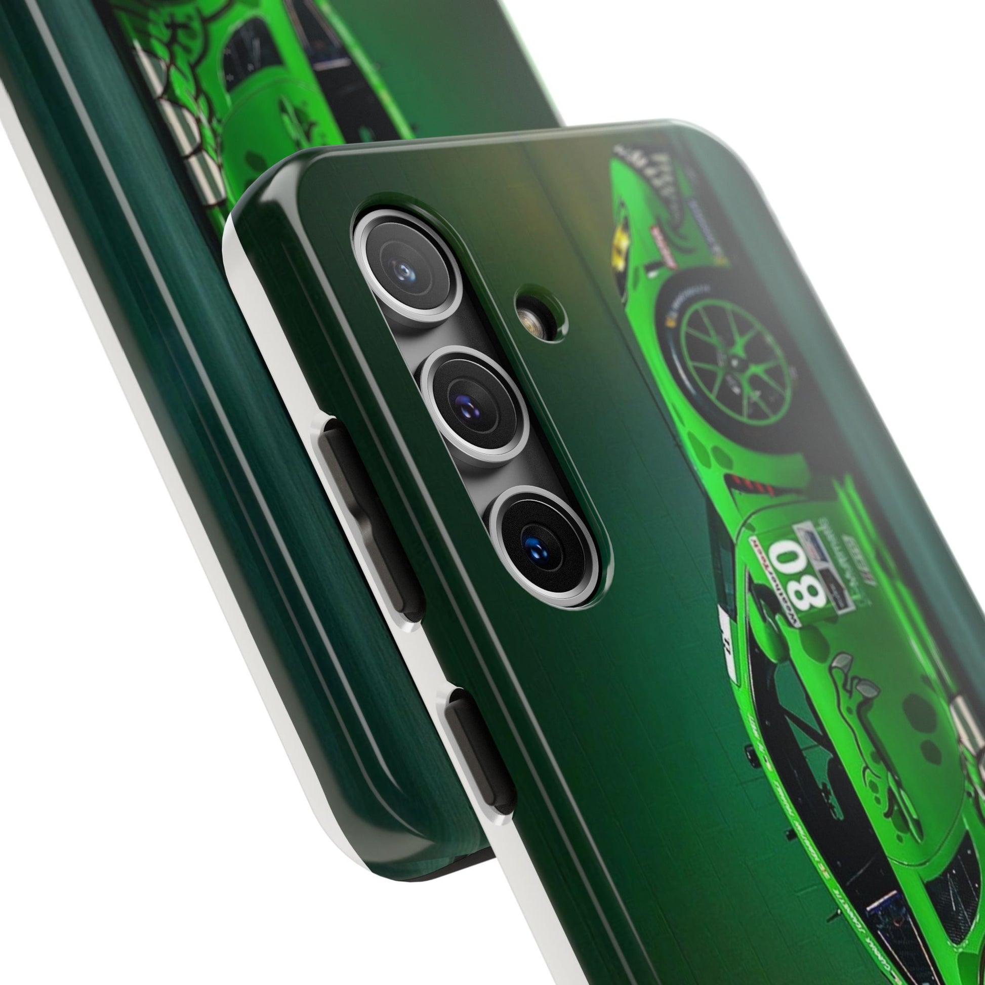 Racing Style Porsche GT Tough Phone Cases for Iphones & Samsung Phones Durable
