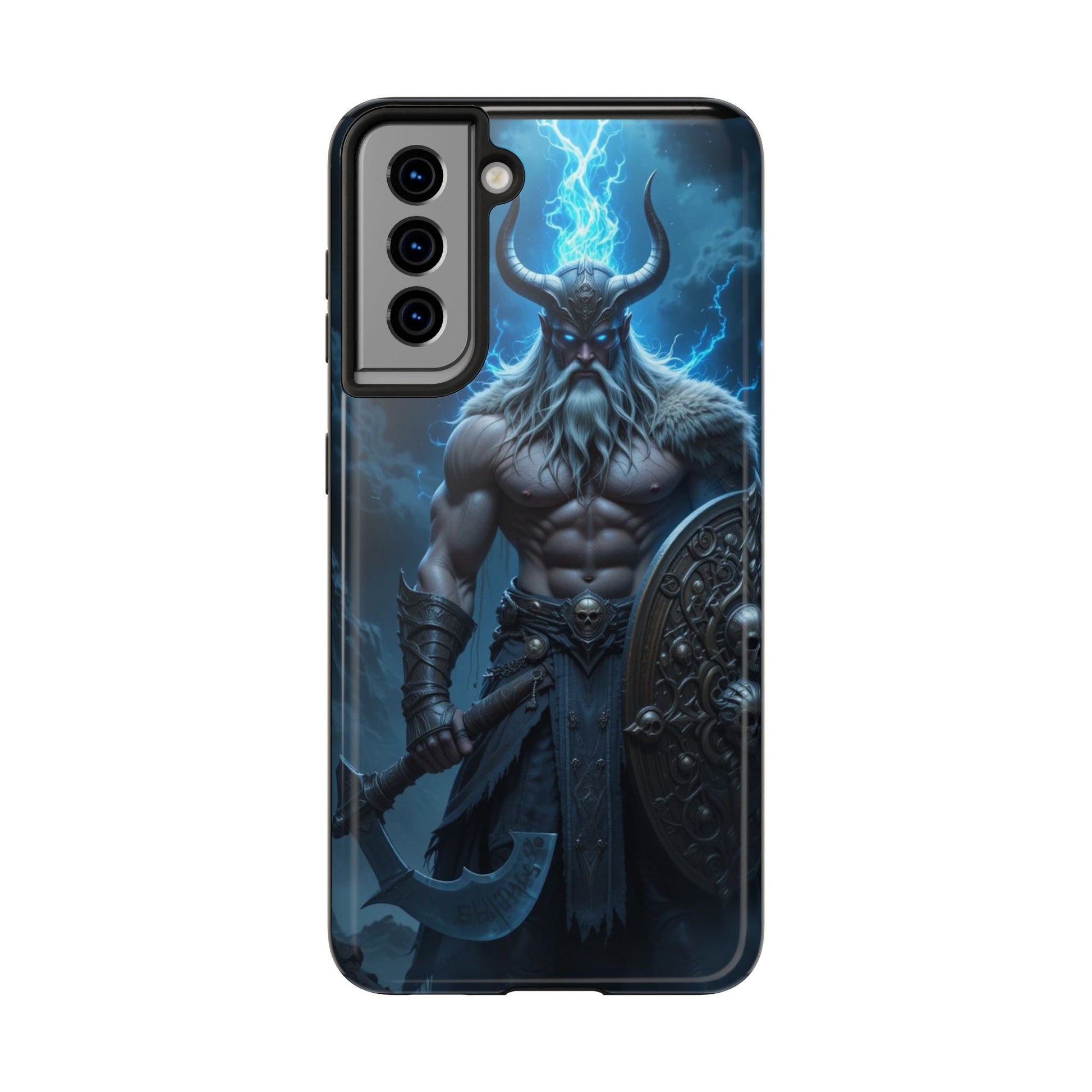 Viking Warrior Theme Phone Cases for iPhones & Samsung Phones