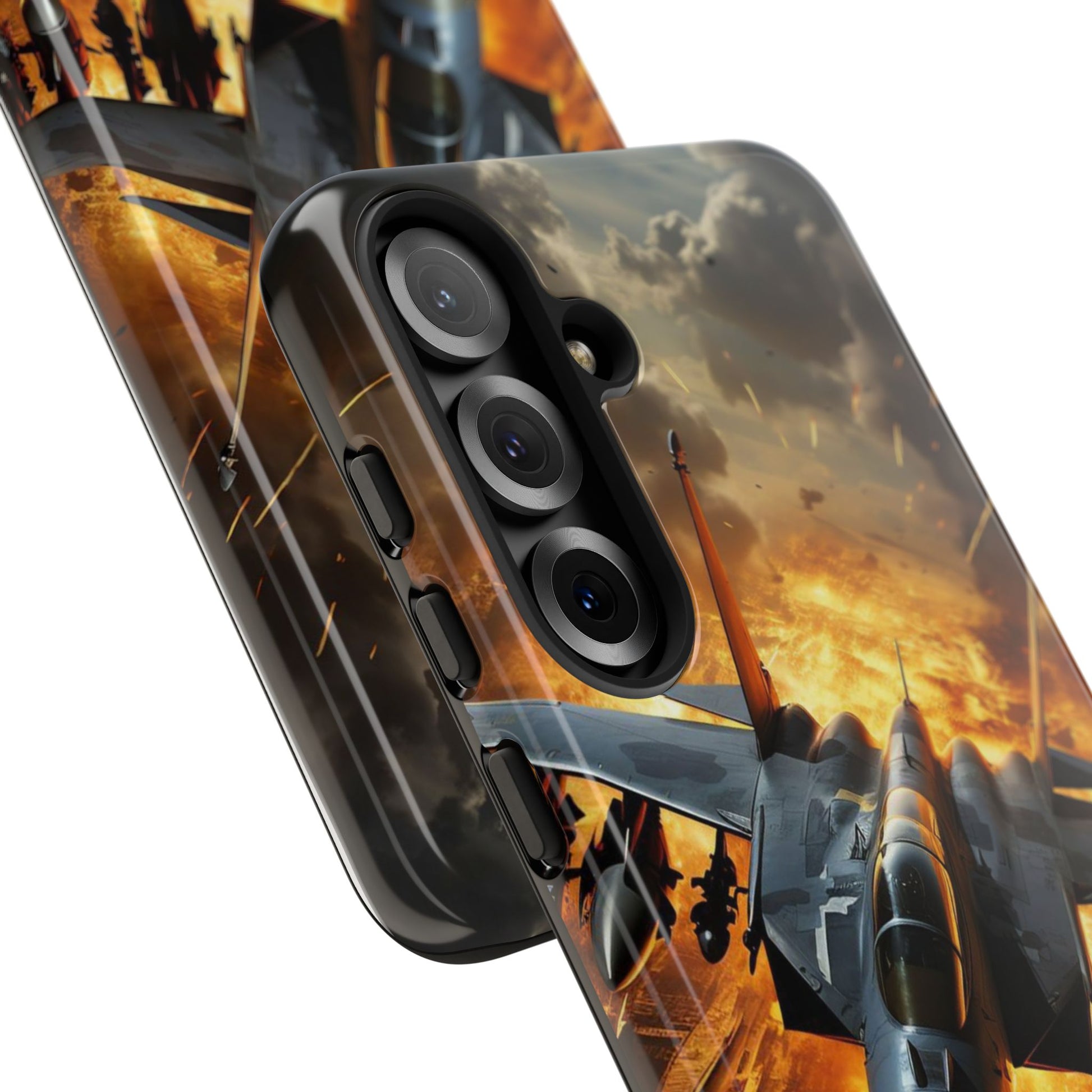 F-15 Fighter Jet Tough Cases for iPhones, Samsung, and Pixel