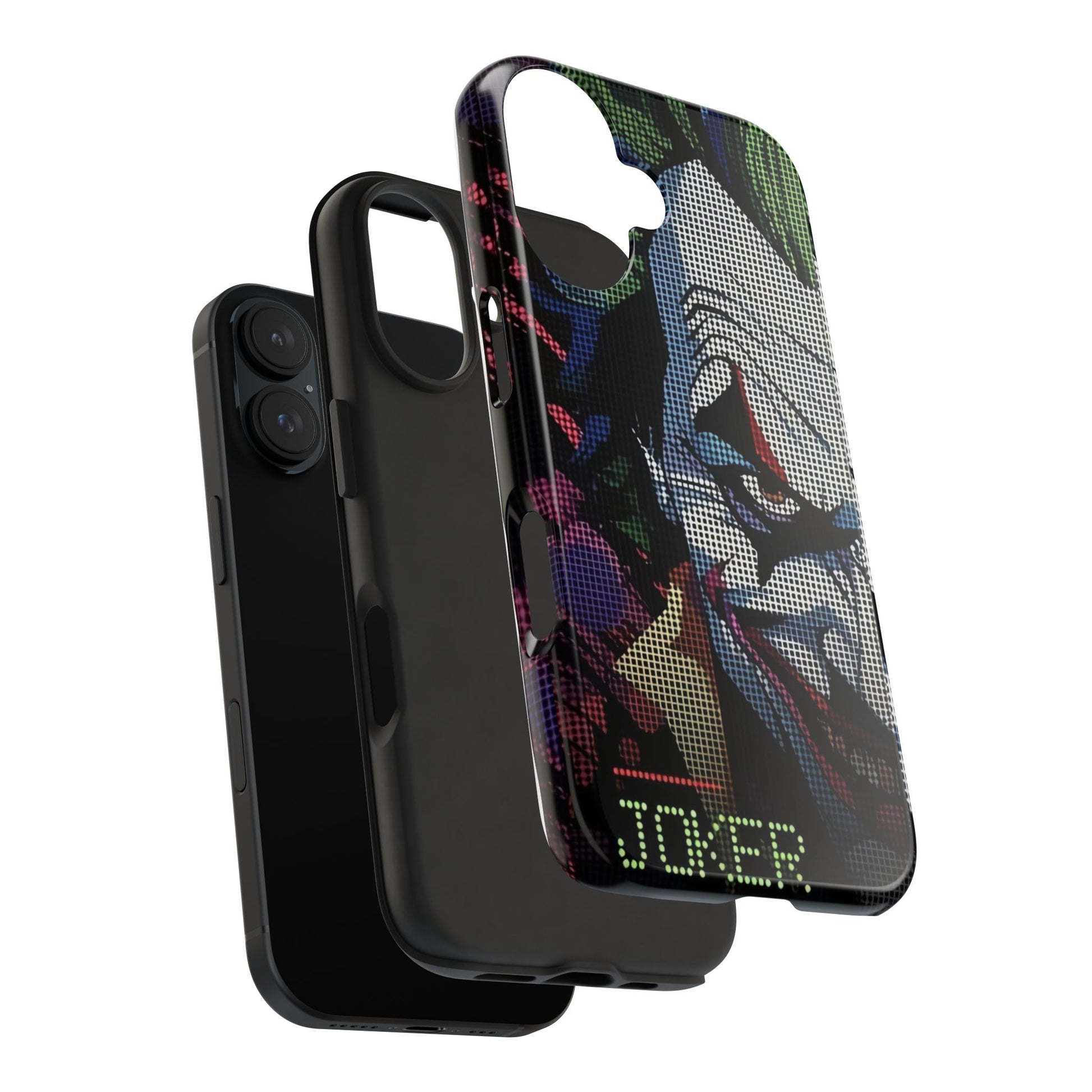 Digital Joker Comic Book Themed Phone Cases for Iphones & Samsung Phones