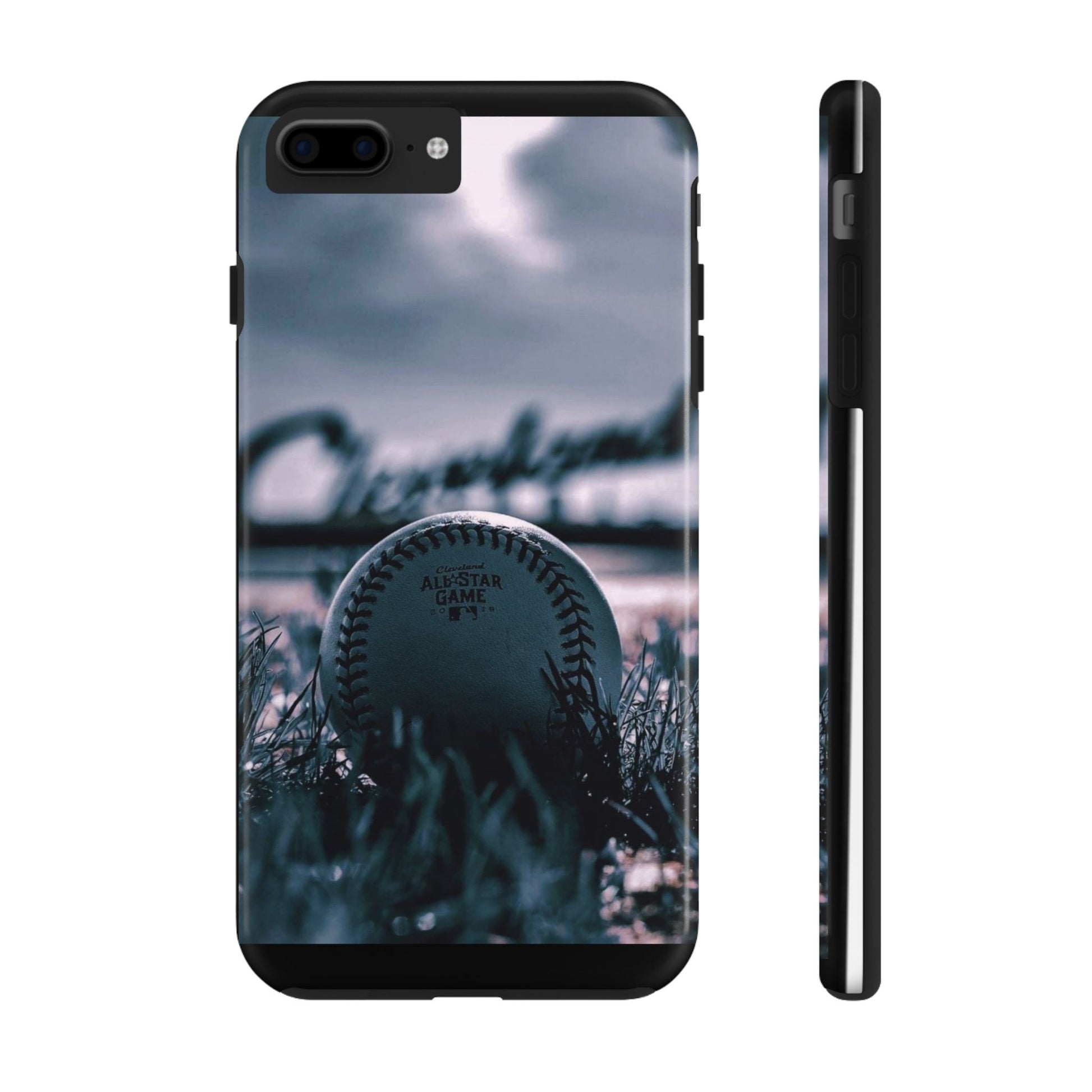 Baseball in Grass Tough Phone Cases for Iphones & Samsung Durable