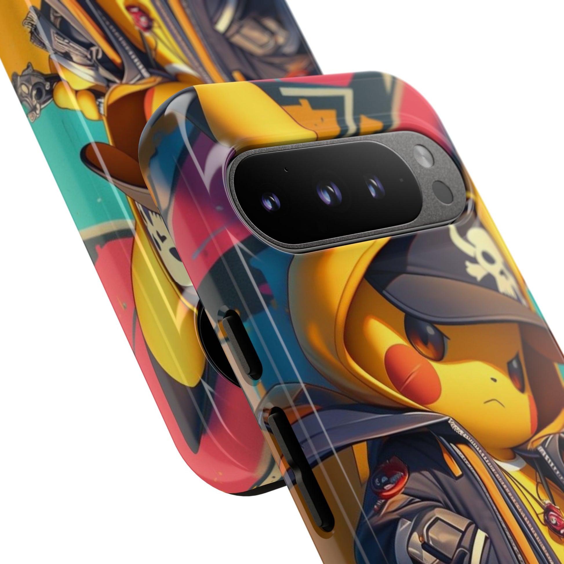 Cute Poke Bear Phone Case, Tough Cases for iPhones, Samsung, and Pixel