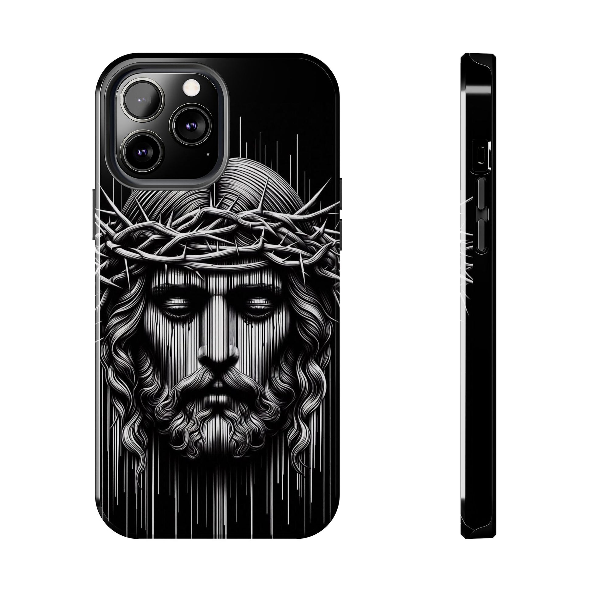 Jesus The King Crown Christian Phone Cases for iPhones & Samsung Phones