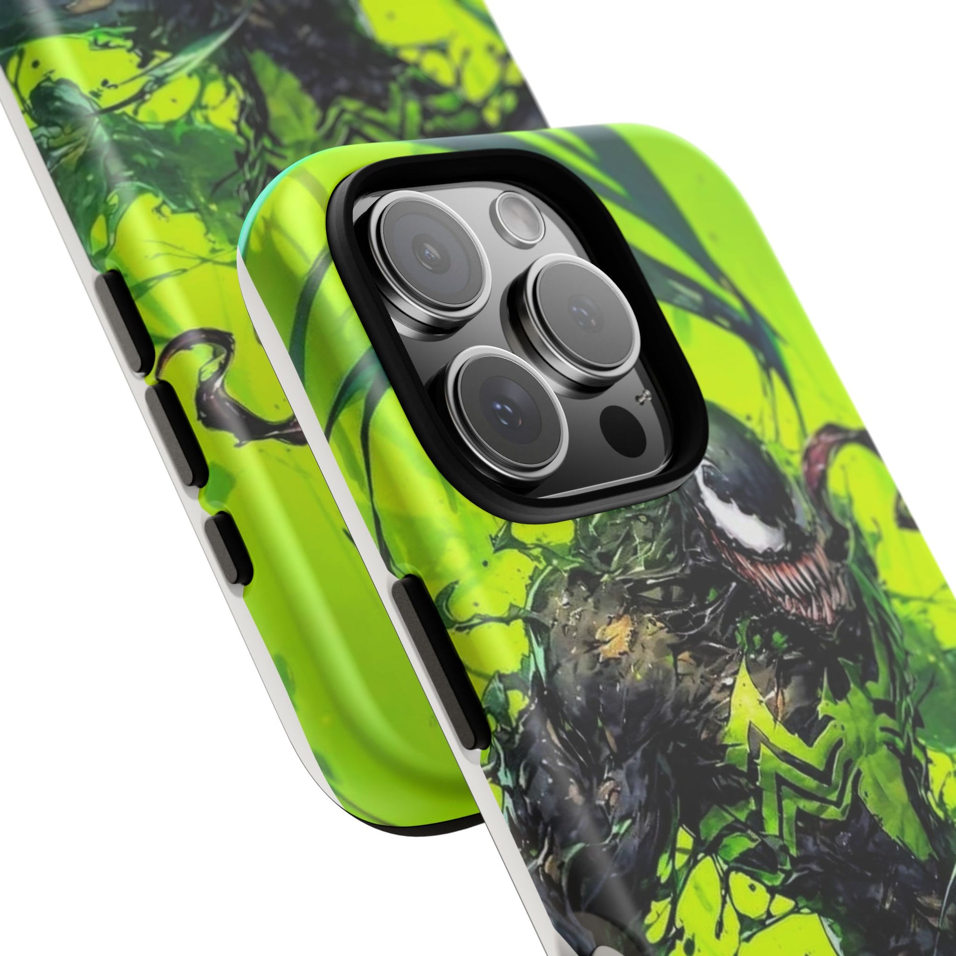Evil Venom Phone Case, Tough Cases, Marvel Comics Phone for iPhones, Samsung, and Pixel