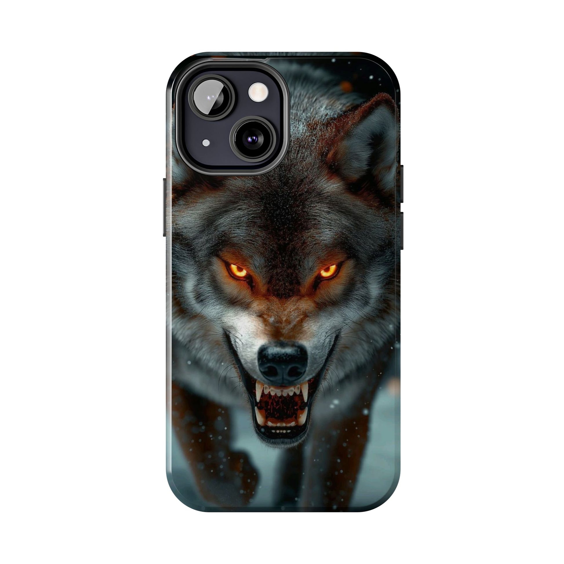 Alpha Male Wolf Themed Tough Phone Cases for Iphones & Samsung Phones