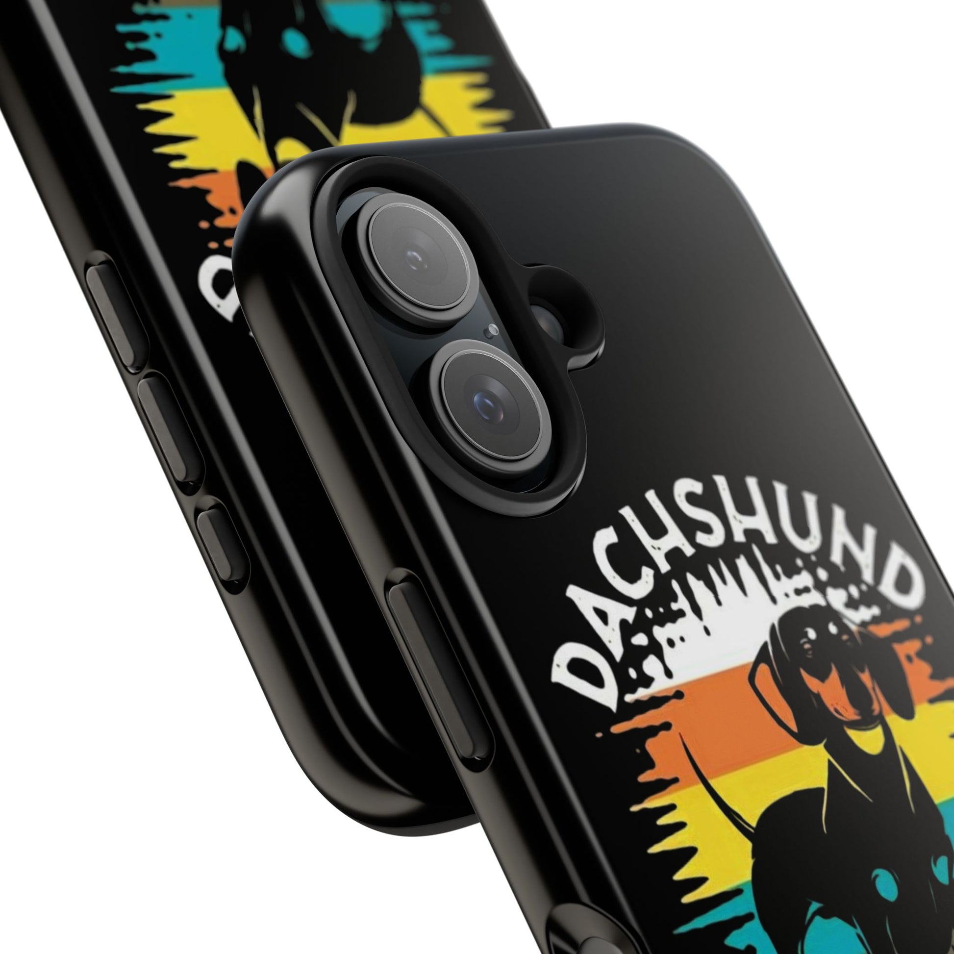 Dachshund Boss Theme Phone Cases for iPhones & Samsung Phones