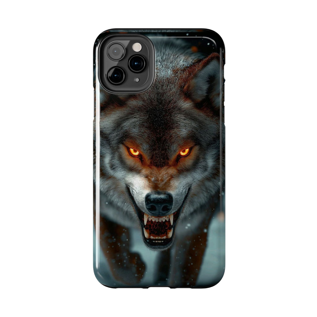 Alpha Male Wolf Themed Tough Phone Cases for Iphones & Samsung Phones