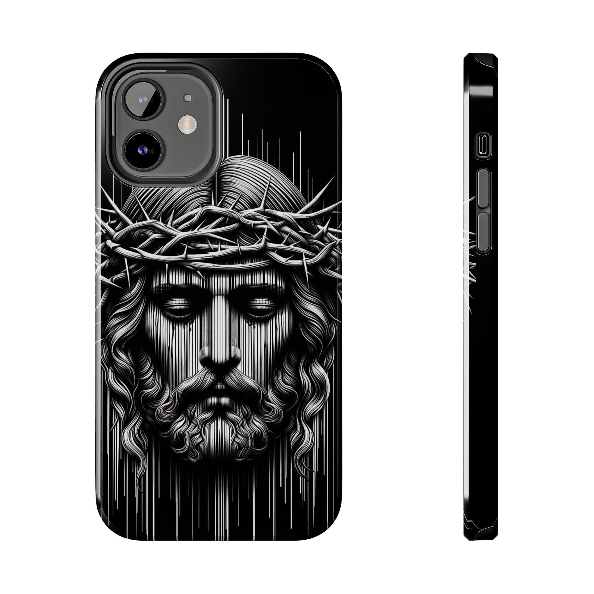 Jesus The King Crown Christian Phone Cases for iPhones & Samsung Phones
