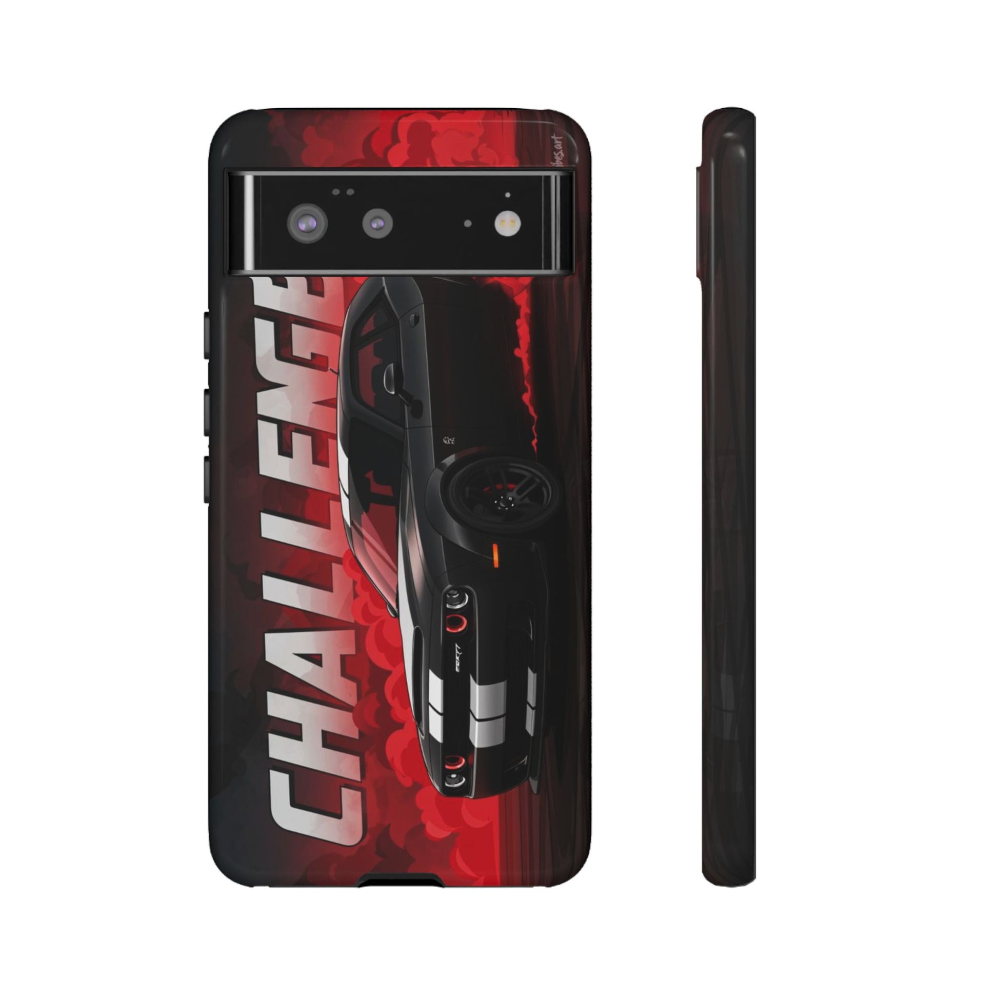 Hellcat Challenger Durable Tough Cases for iPhones, Samsung, and Pixel