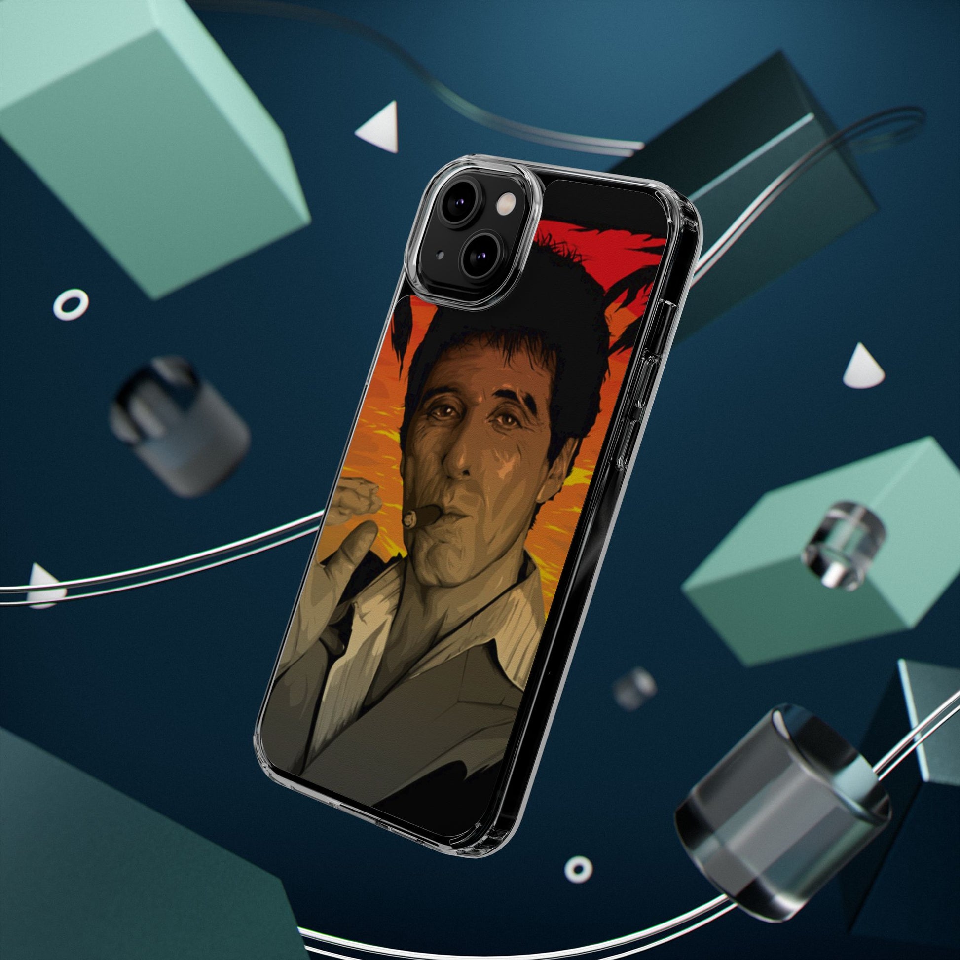 Tony Montana Scarface Movie inspired Protective Iphone and Samsung case