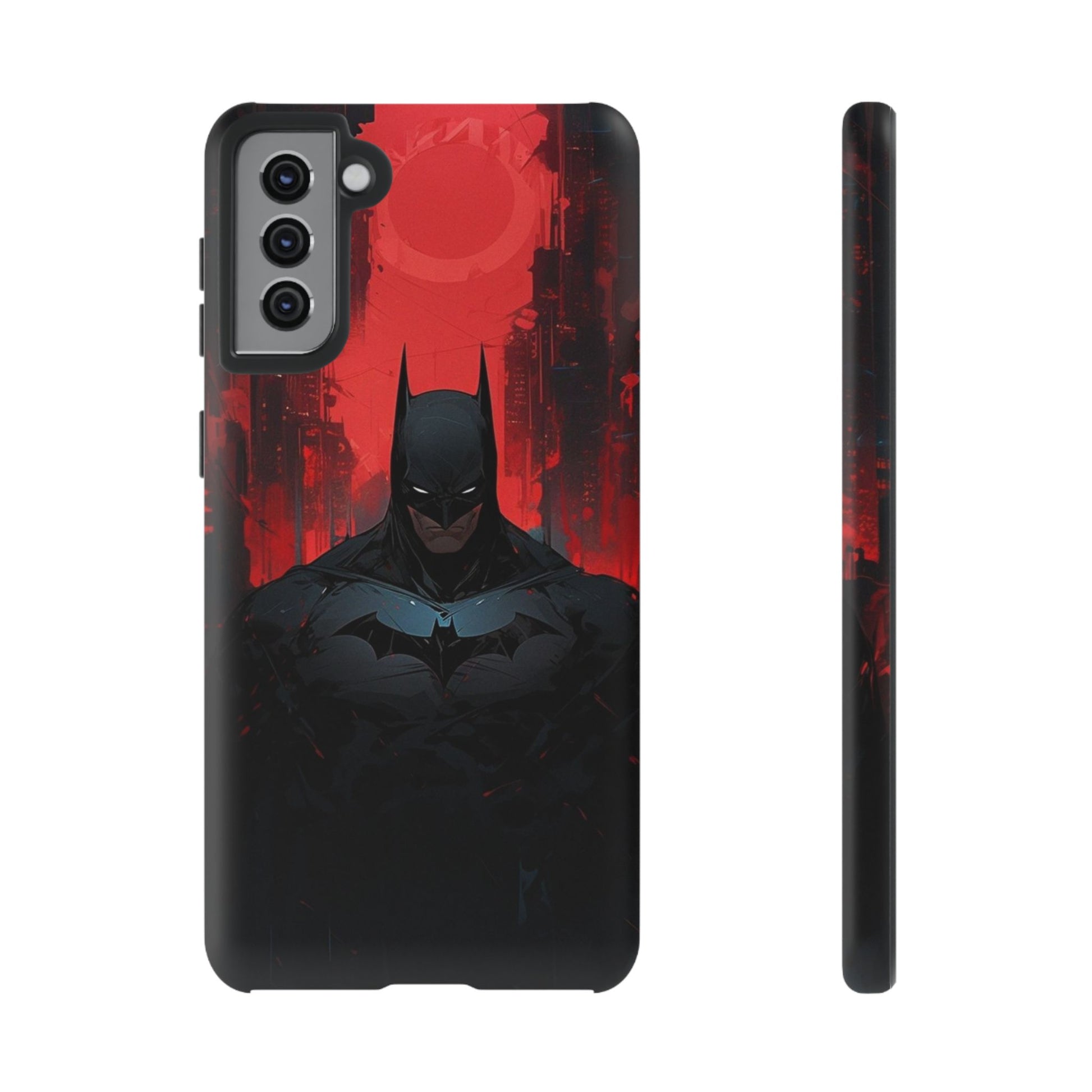 The Dark Knight Batman Tough Cases for iPhones, Samsung, and Pixel