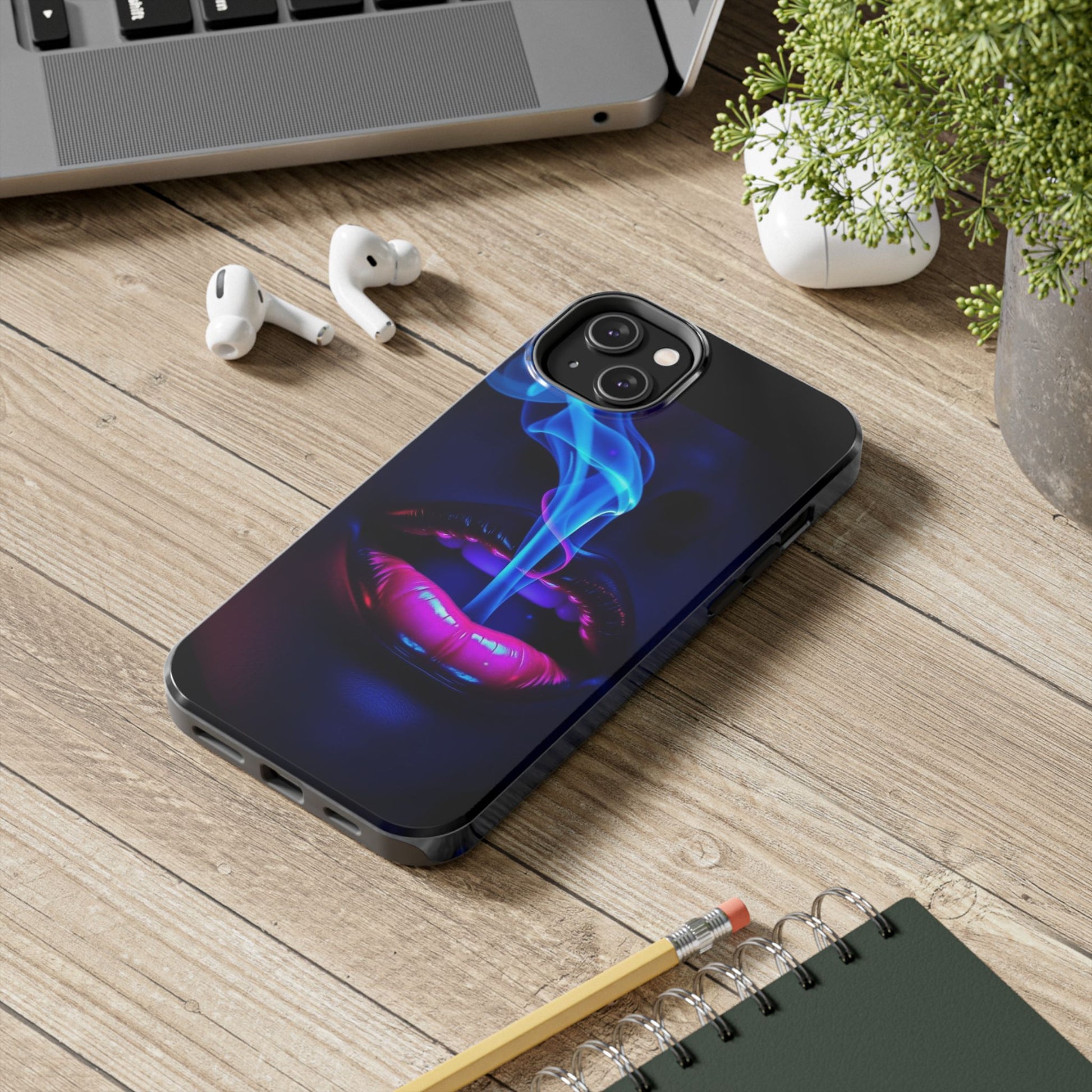 Sexy Smokey Lips Theme Phone Cases for iPhones & Samsung Phones