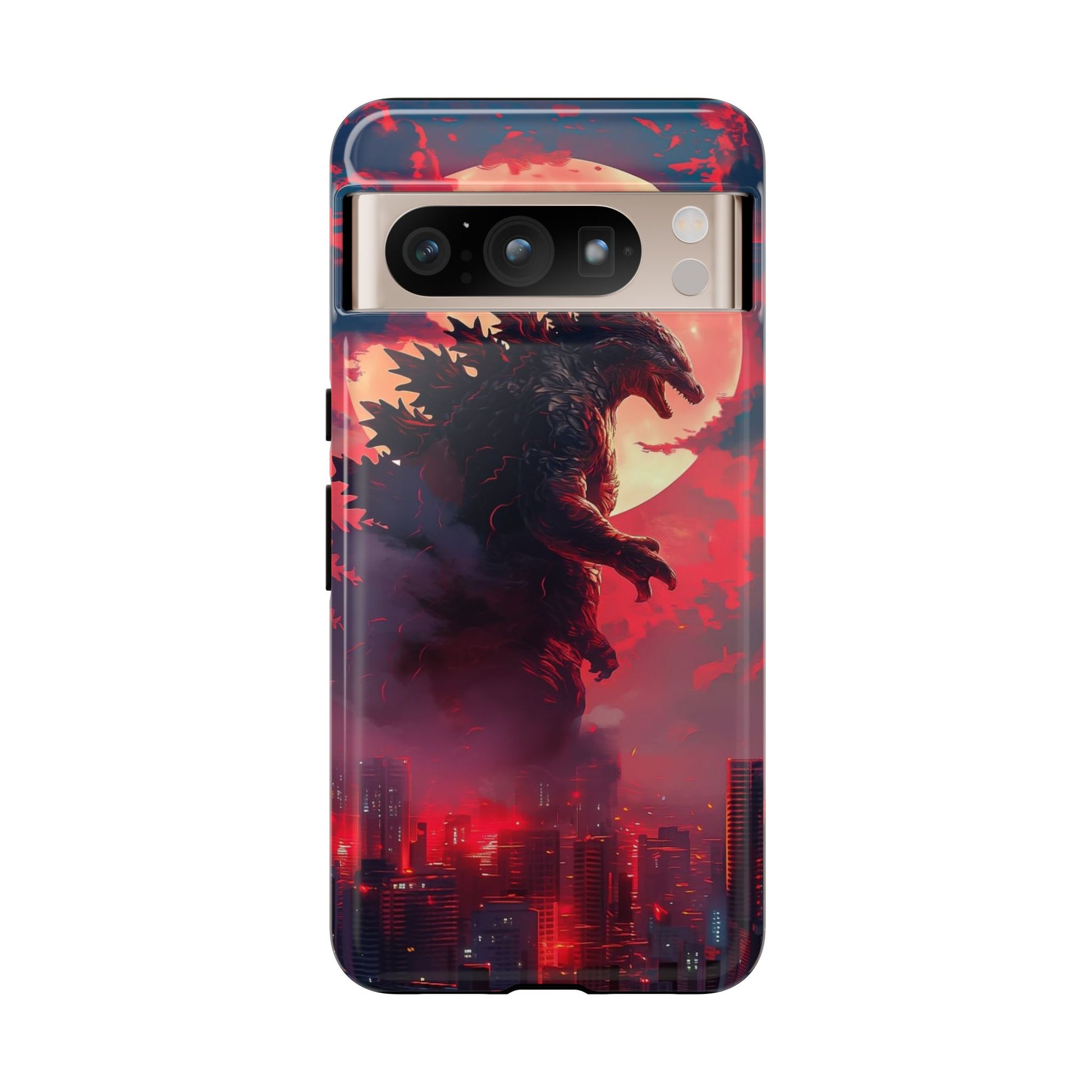 King of Monsters Godzilla Tough Phone Cases for iPhones, Samsung, and Pixel