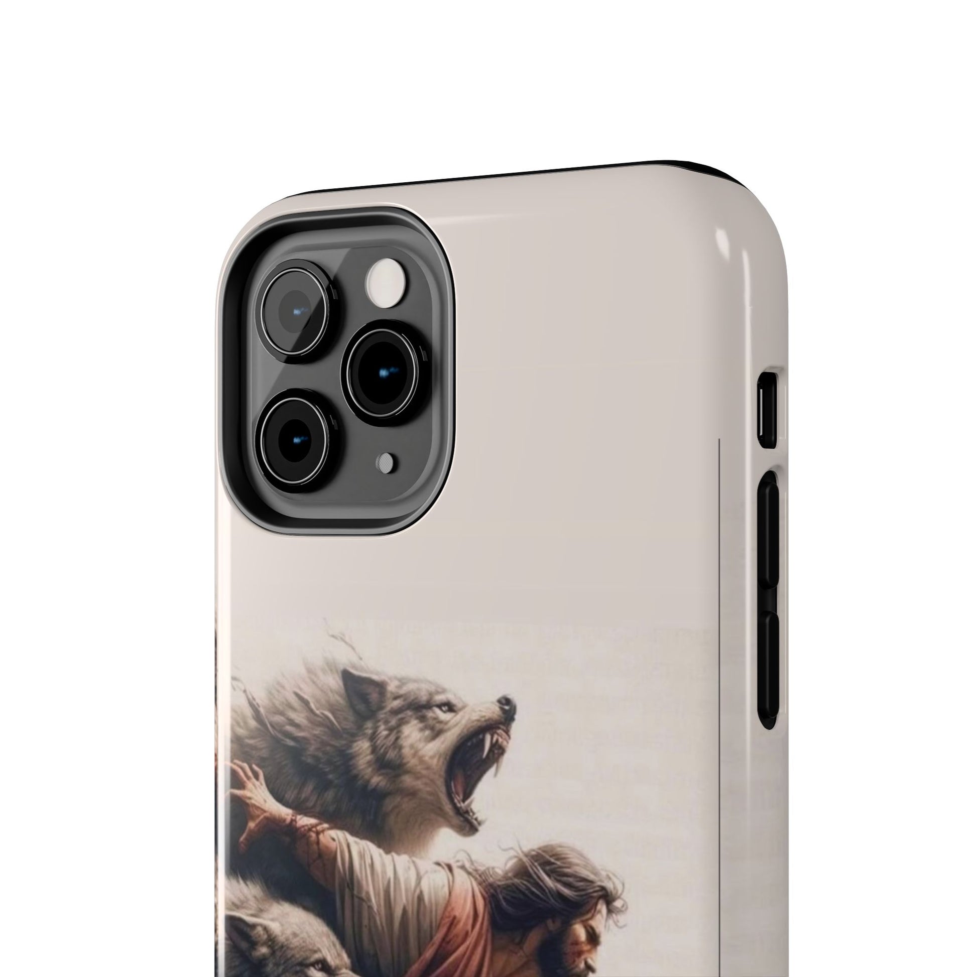 Jesus x Wolves Christian Themed Tough Phone Cases for Iphones & Samsung Phones