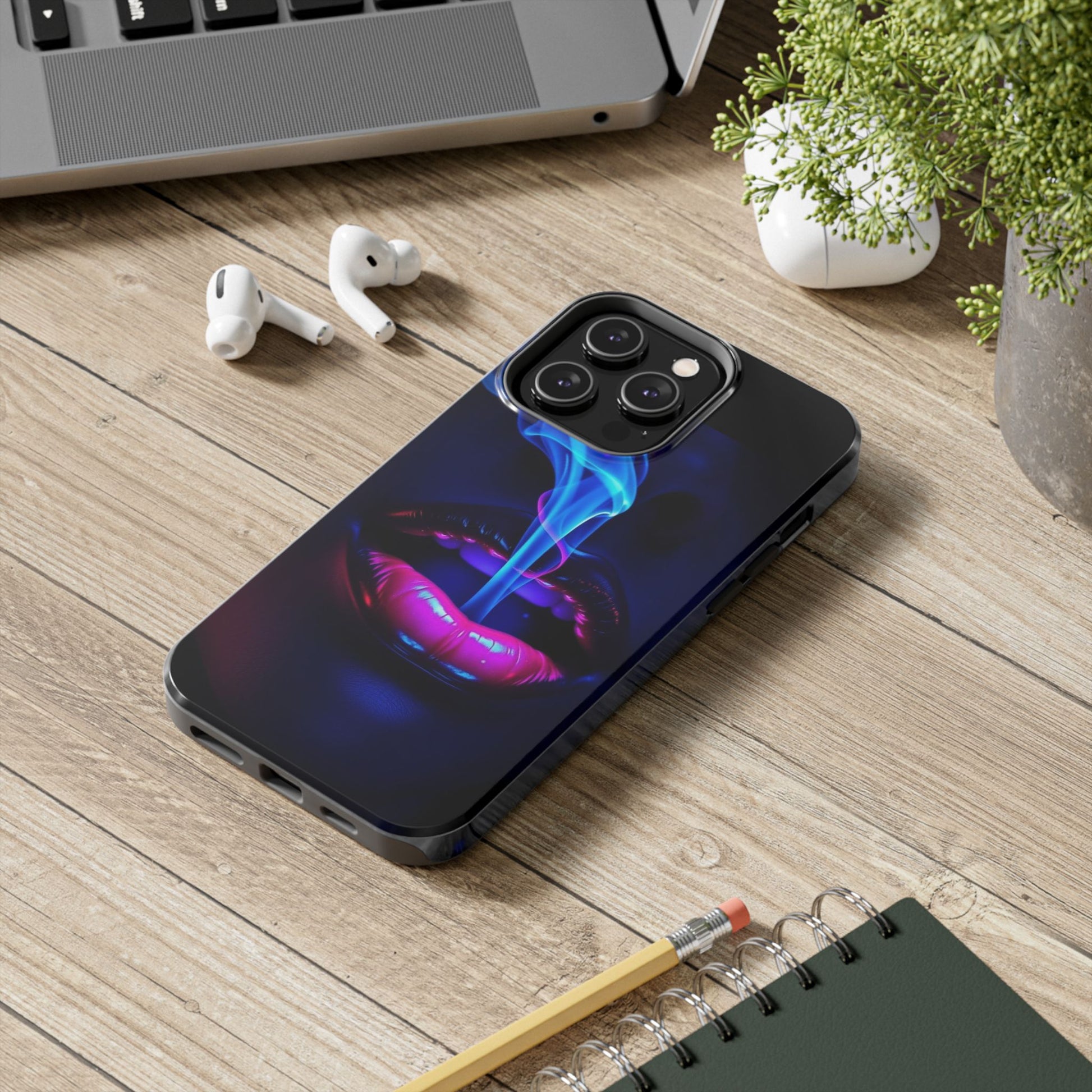 Sexy Smokey Lips Theme Phone Cases for iPhones & Samsung Phones
