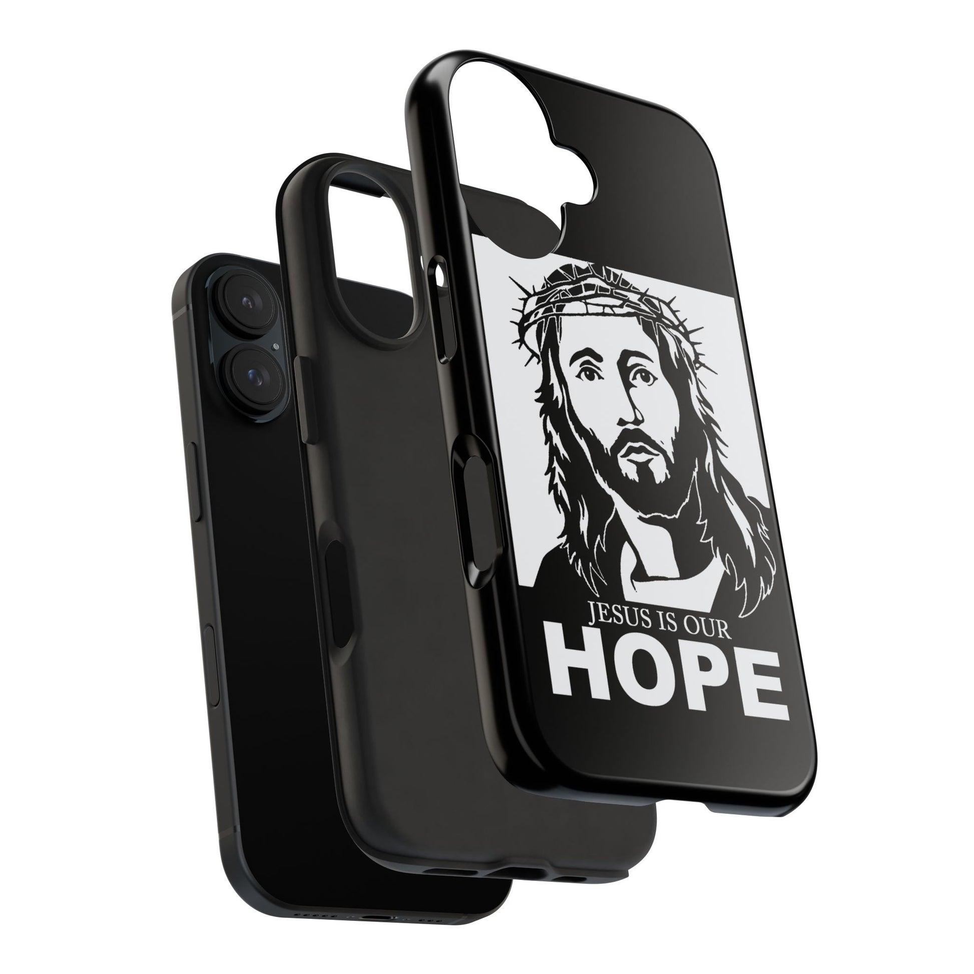 Jesus is Our Hope Christian Phone Cases for iPhones & Samsung Phones