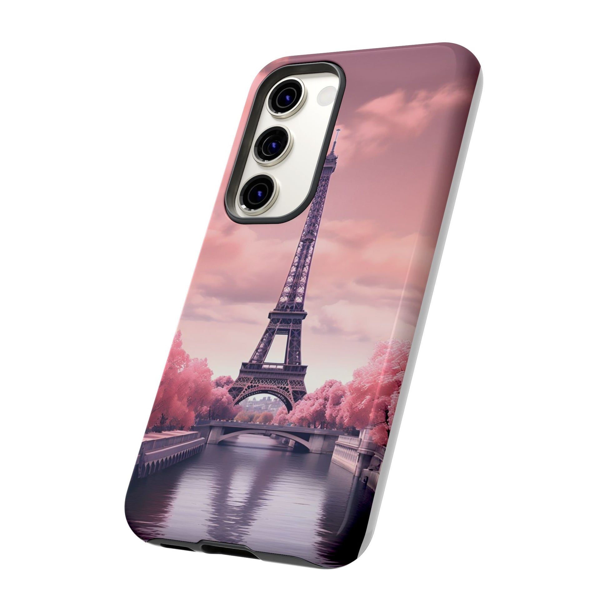 Eiffel Tower Paris Tough Cases for iPhones, Samsung, and Pixel