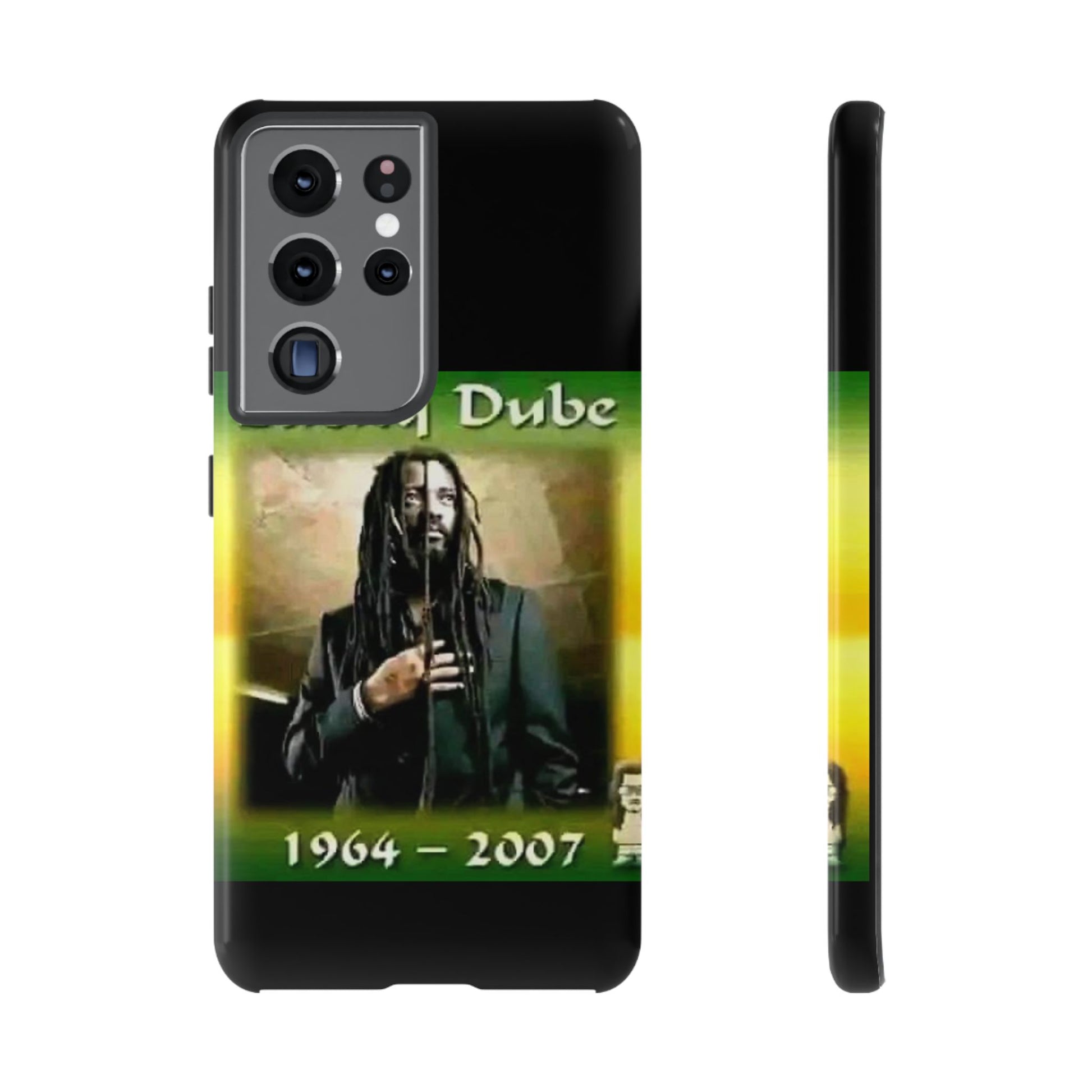 Lucky Dube Tough Cases for iPhones, Samsung, and Pixel