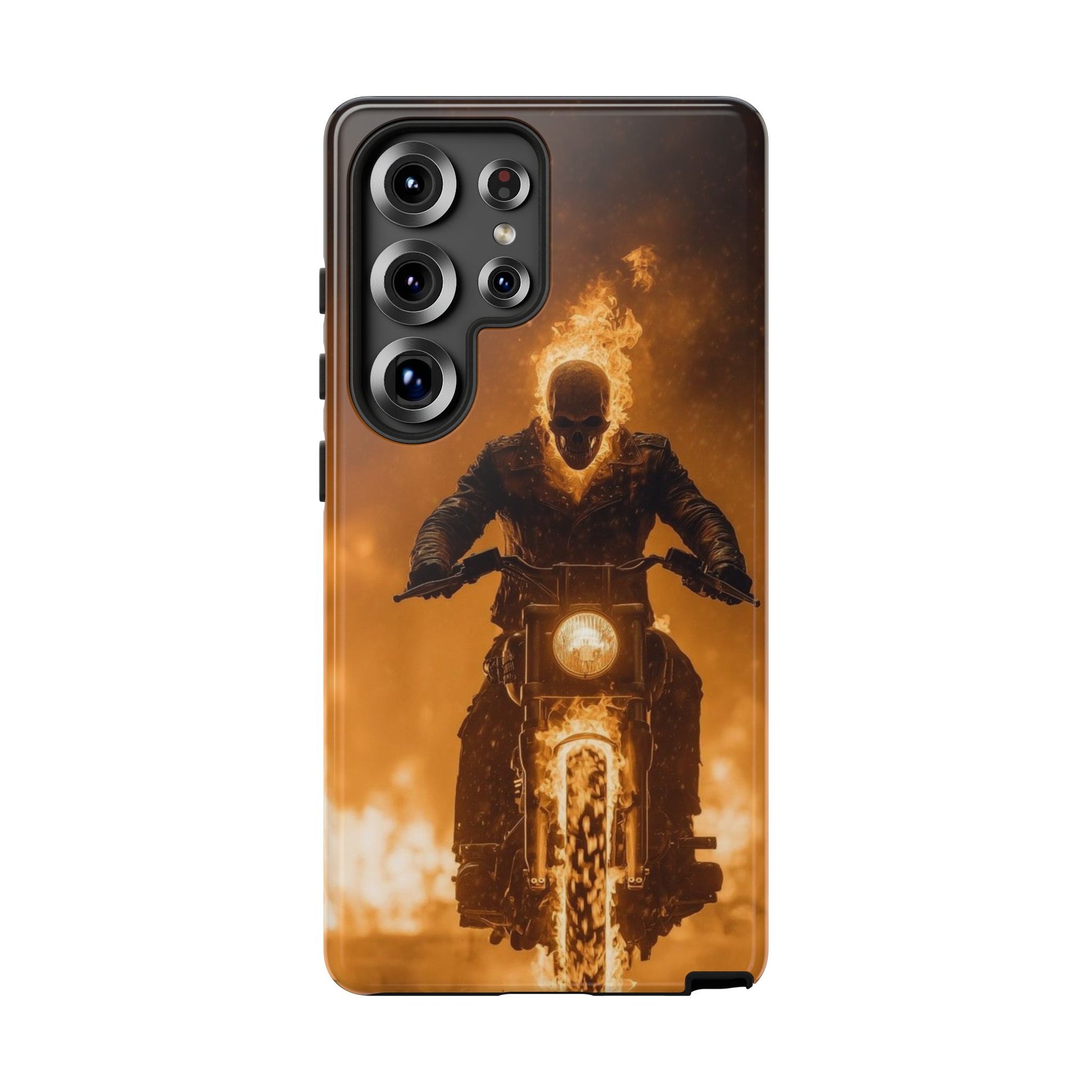 Marvel's Ghostrider Tough Cases for iPhones, Samsung, and Pixel