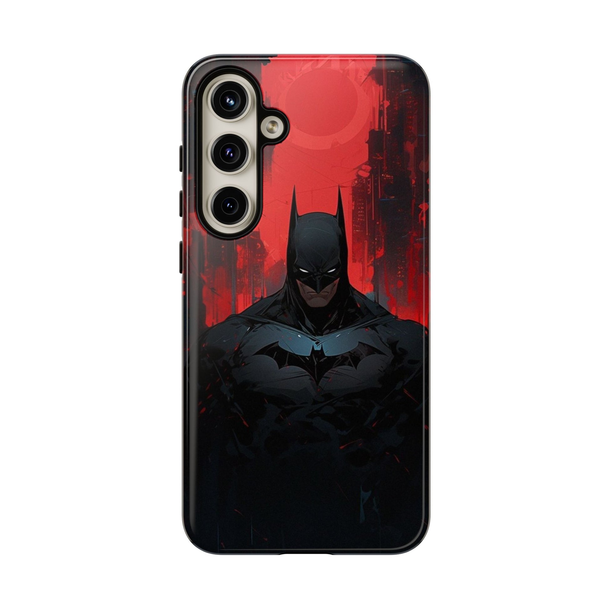 The Dark Knight Batman Tough Cases for iPhones, Samsung, and Pixel