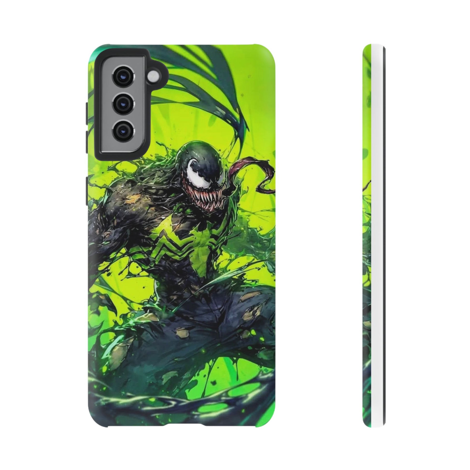 Evil Venom Phone Case, Tough Cases, Marvel Comics Phone for iPhones, Samsung, and Pixel