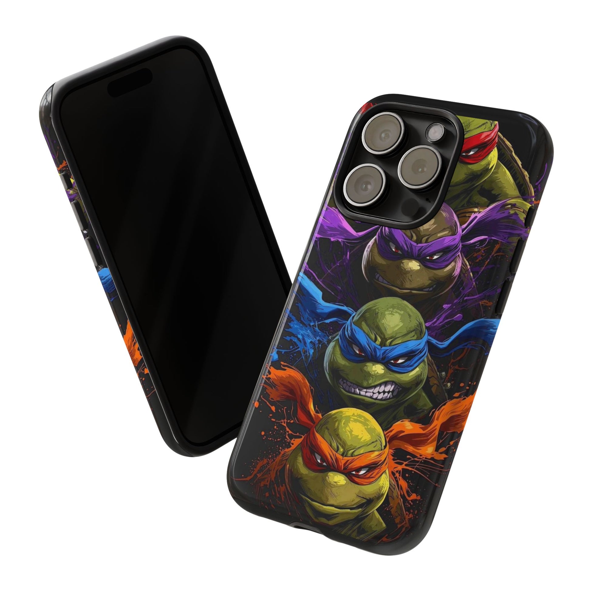 Ninja Turtles Tough Cases for iPhones, Samsung, and Pixel